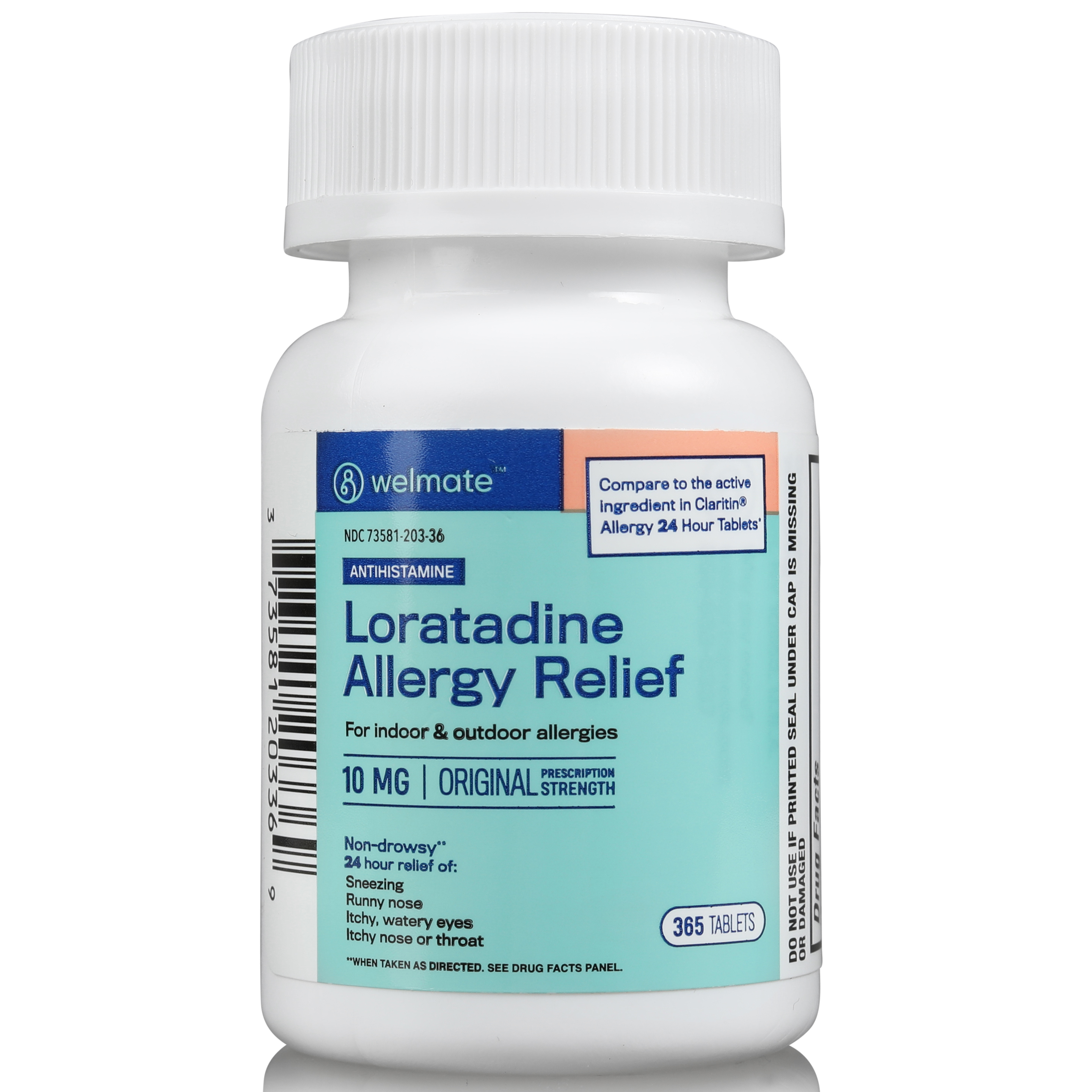 Allergy Relief | Loratadine 10mg | 24 Hour Relief | 365 Count Tablets ...