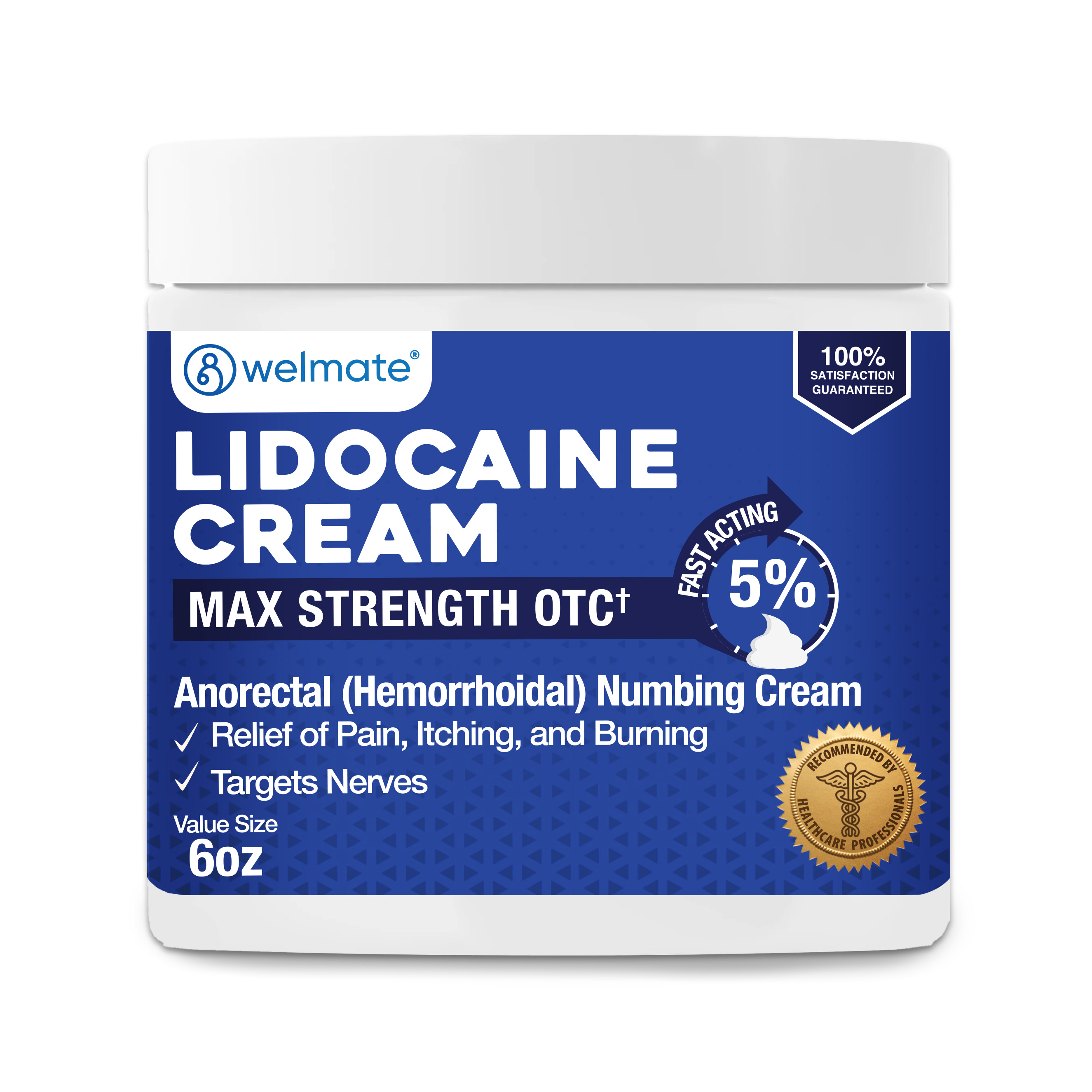 WELMATE LIDOCAINE CREAM 6oz jar | eBay