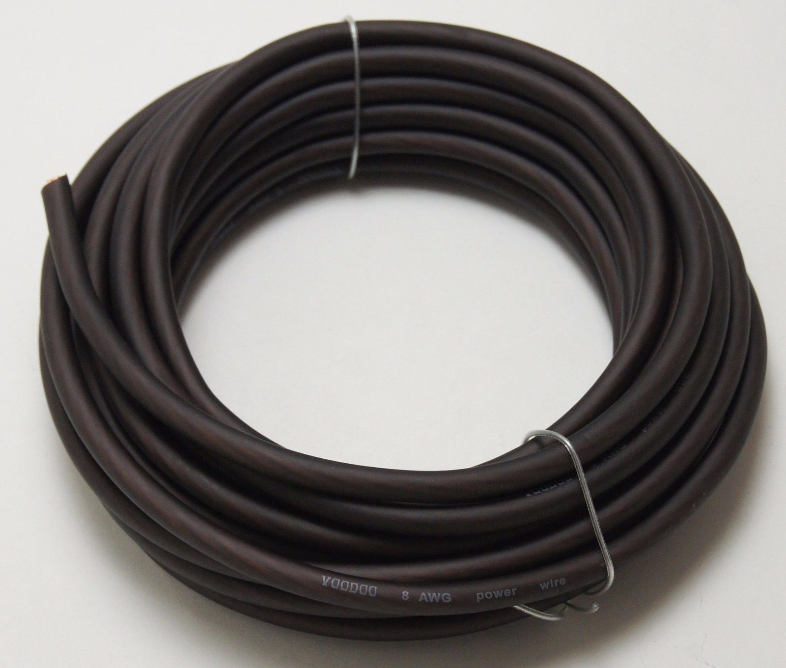 Cable de alimentación a tierra calibre 8 AWG ROJO/NEGRO vudú - Imagen 4 de 11