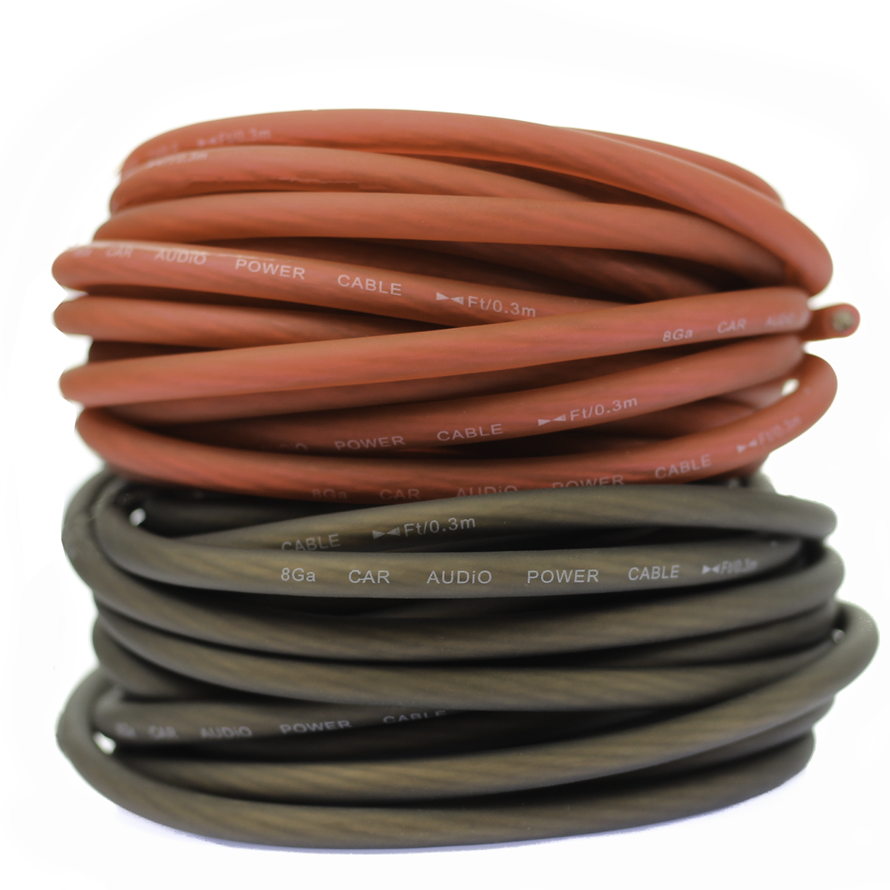 Cable de alimentación a tierra calibre 8 AWG ROJO/NEGRO vudú - Imagen 6 de 11