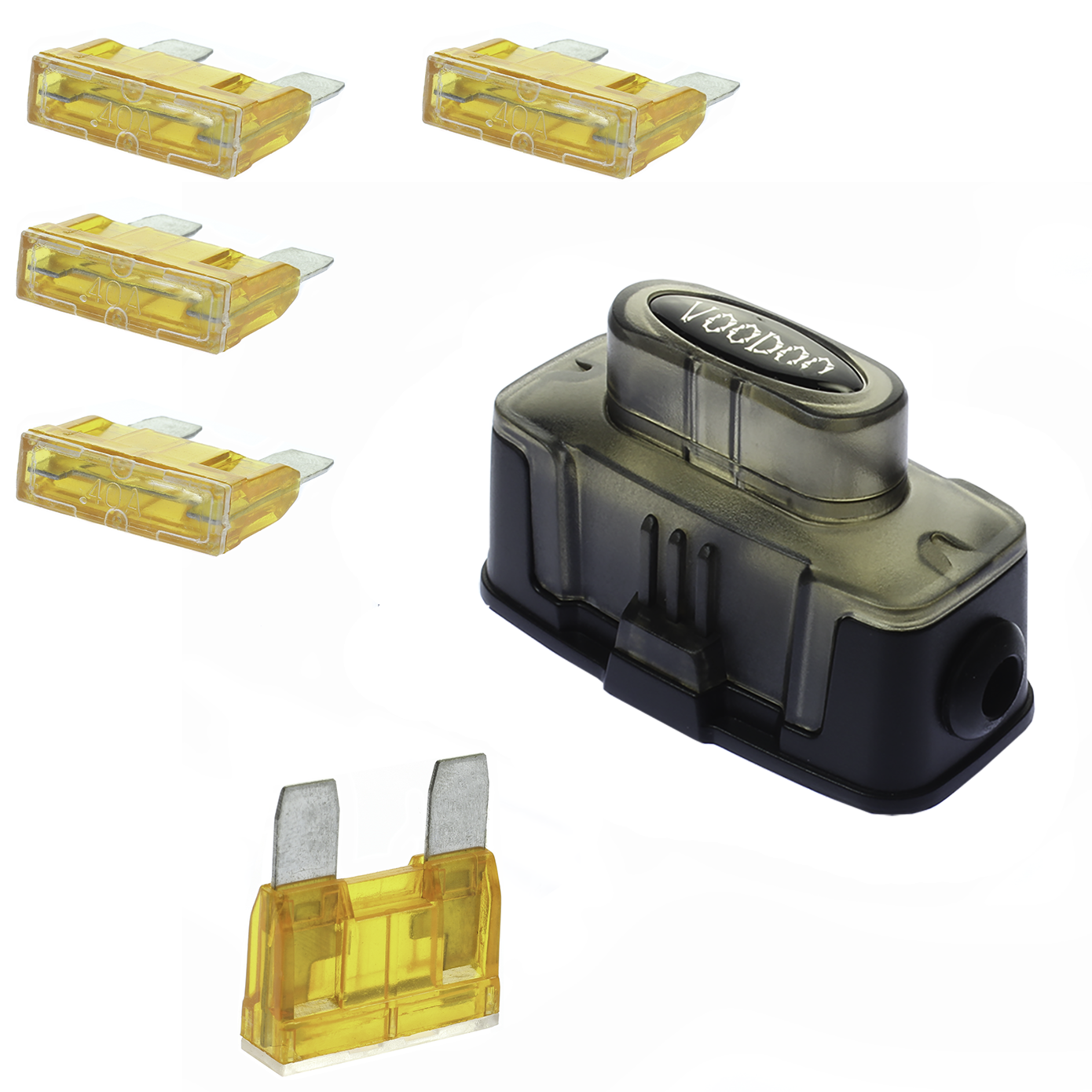 MAXI Inline Fuse Holder Fuseholder Voodoo 4 6 8 Gauge 759003348403 eBay