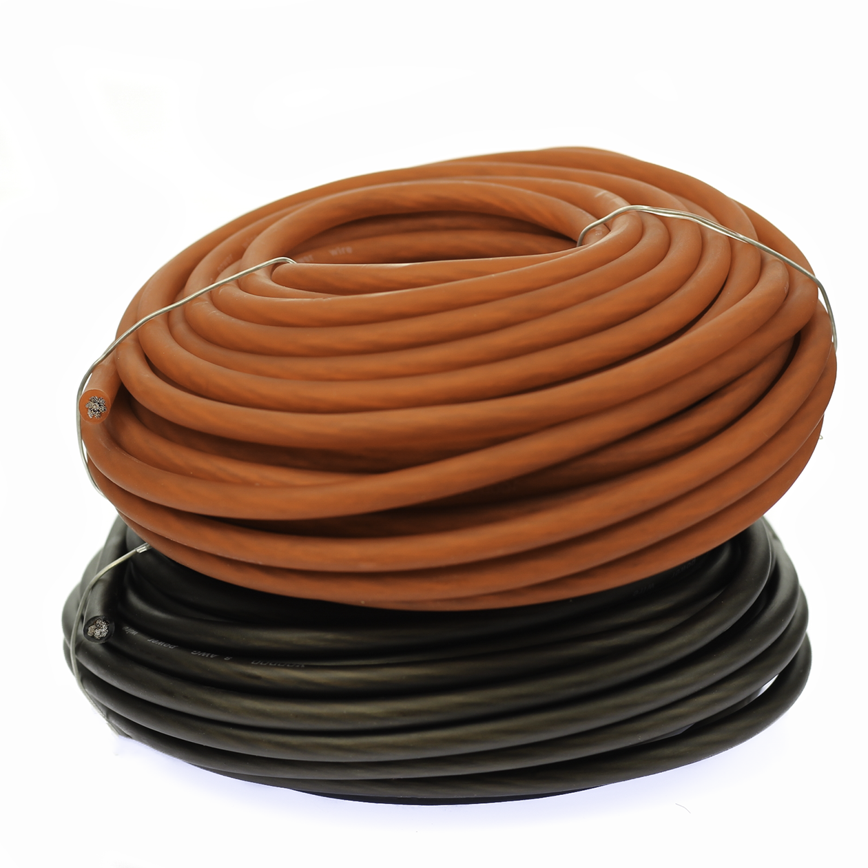 Cable de alimentación a tierra calibre 8 AWG ROJO/NEGRO vudú - Imagen 10 de 11