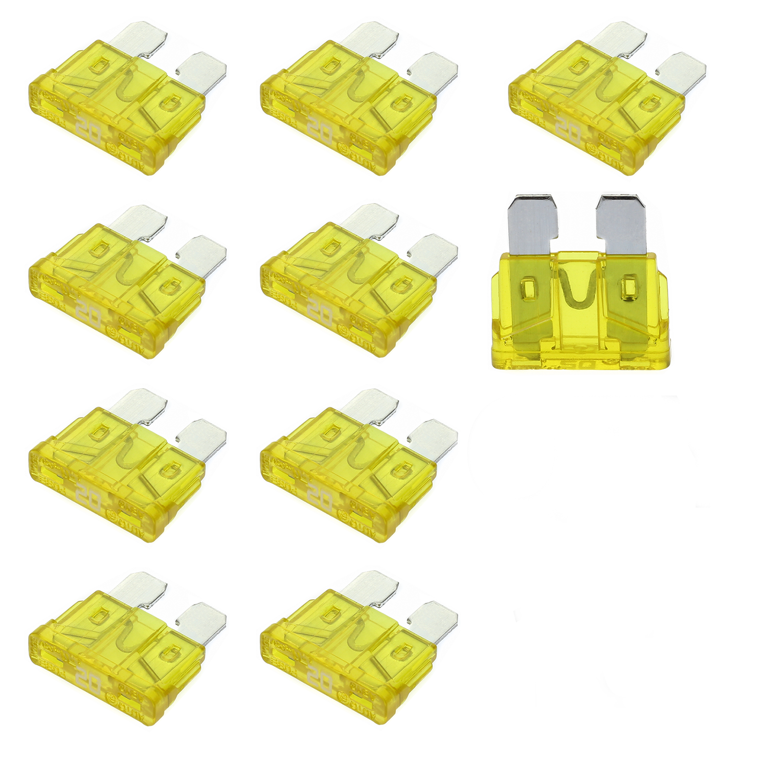(10 Pack) ATC Fuse by Voodoo Car Audio For Fuse holder Qty 10 - Picture 9 of 26