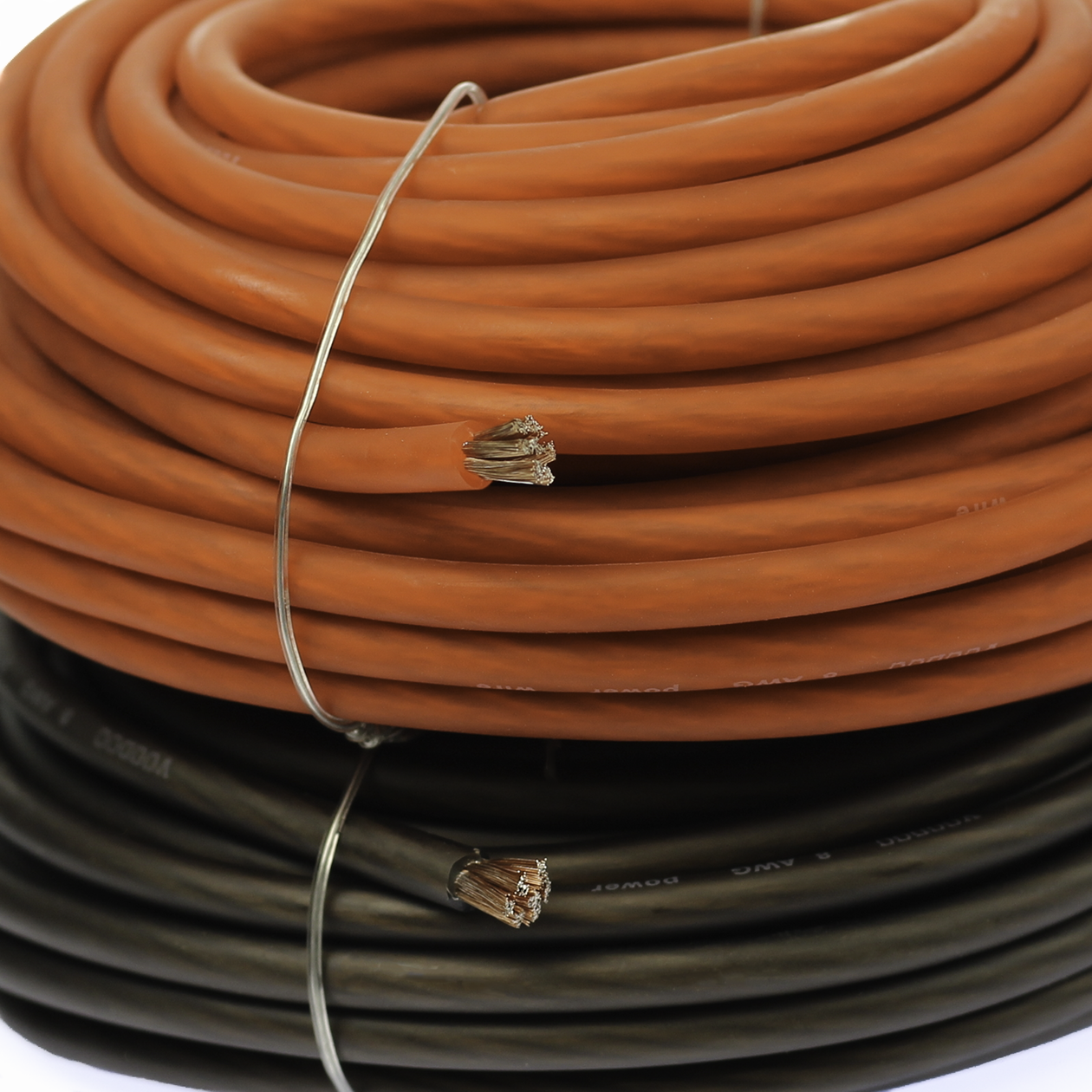Cable de alimentación a tierra calibre 8 AWG ROJO/NEGRO vudú - Imagen 11 de 11
