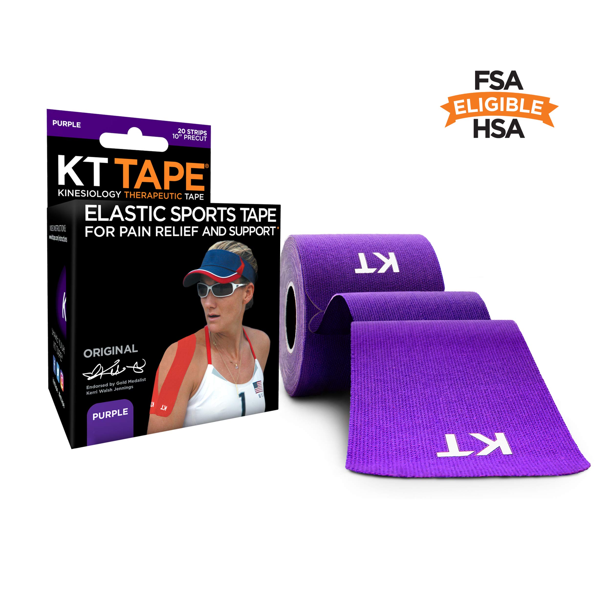 KT Tape Kinesiology Therapeutic Tape Original Cotton Sport Pain Relief Support