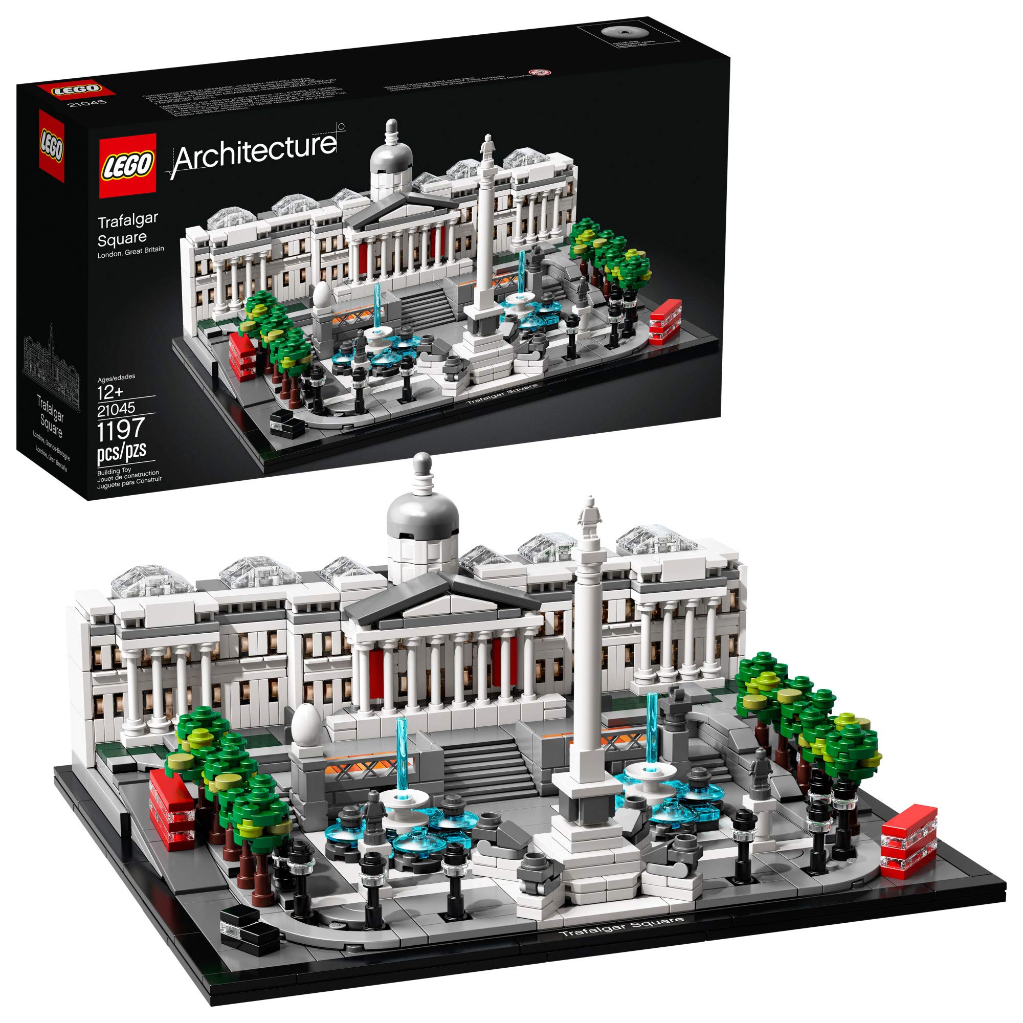 LEGO Architecture 21045 Trafalgar Square Building Kit (1197 Pieces
