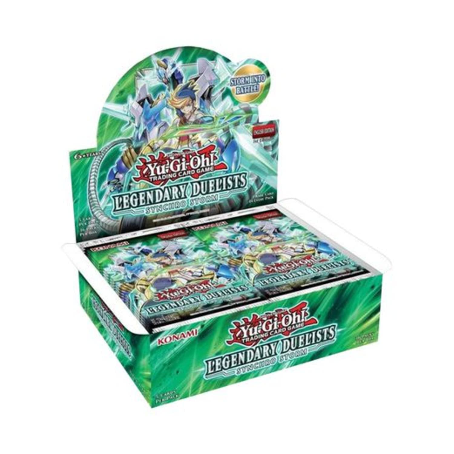 【PSA8】遊戯王　BOOSTER6　12枚セット Yugioh Legendary Duelists Synchro Storm Booster Box - 36 Packs