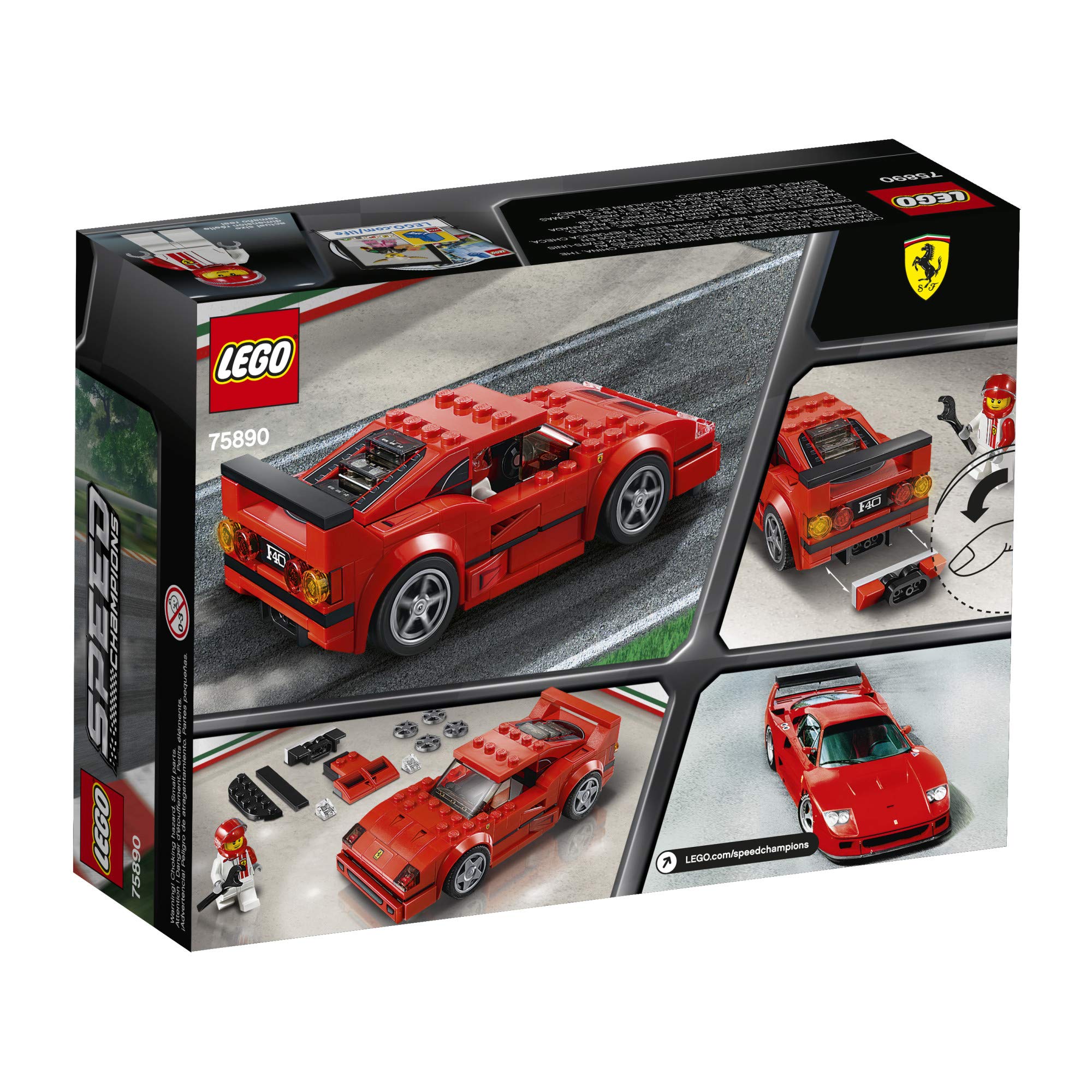 LEGO Speed Champions Ferrari F40 Competizione 75890 Building Kit