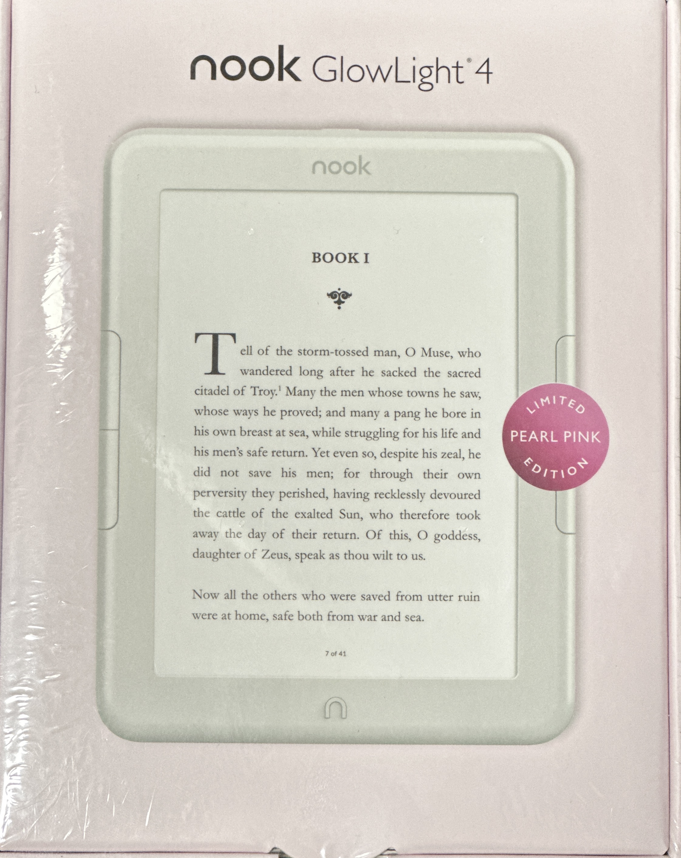  Barnes & Noble Nook Glowlight 4 eReader, 6 Touchscreen, 32GB, Black