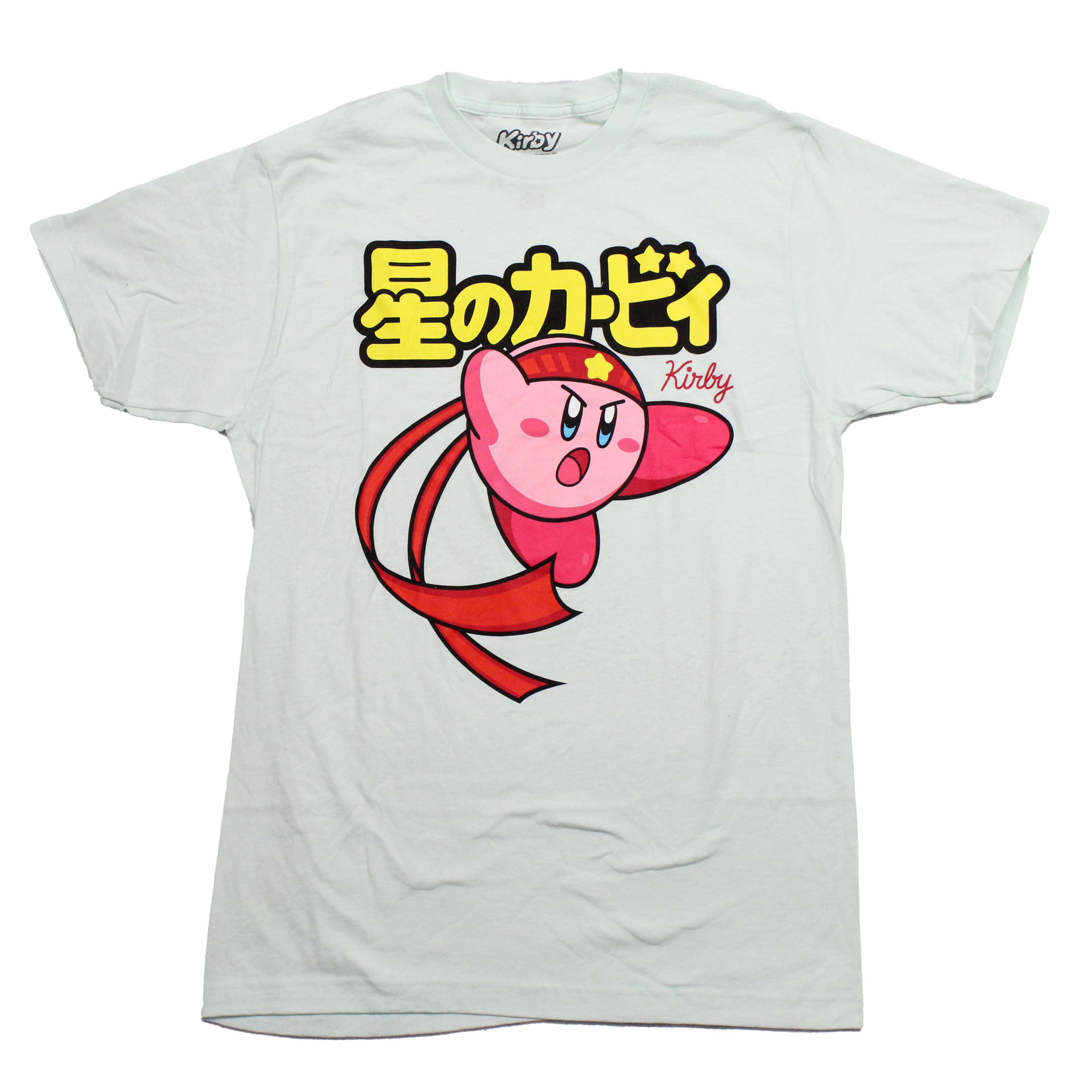 Kirby New Adult T-Shirt - Ninja Kirby Under Yellow Kanji | eBay