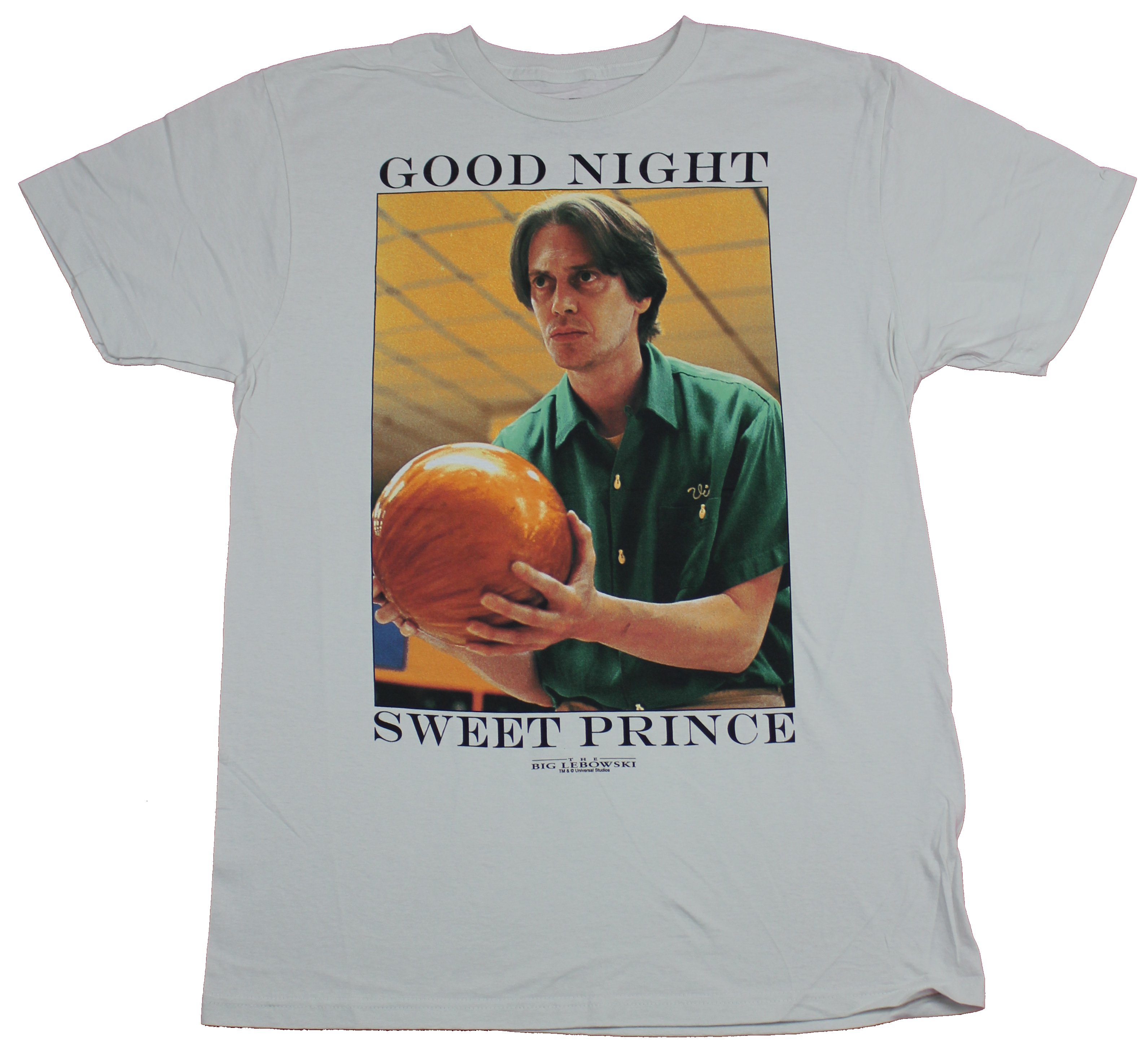 The Big Lebowski Mens T Shirt Good Night Sweet Prince Donny Image Ebay