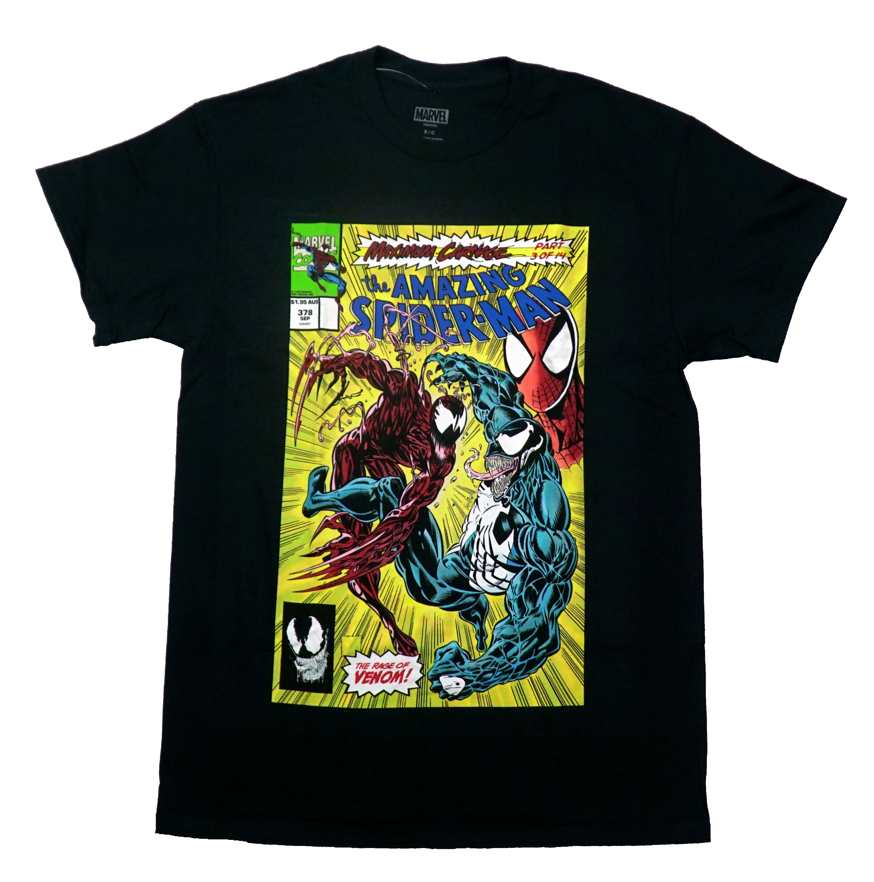 Spider-Man New Adult T-Shirt - Amazing Cover 378 Sep Maximum