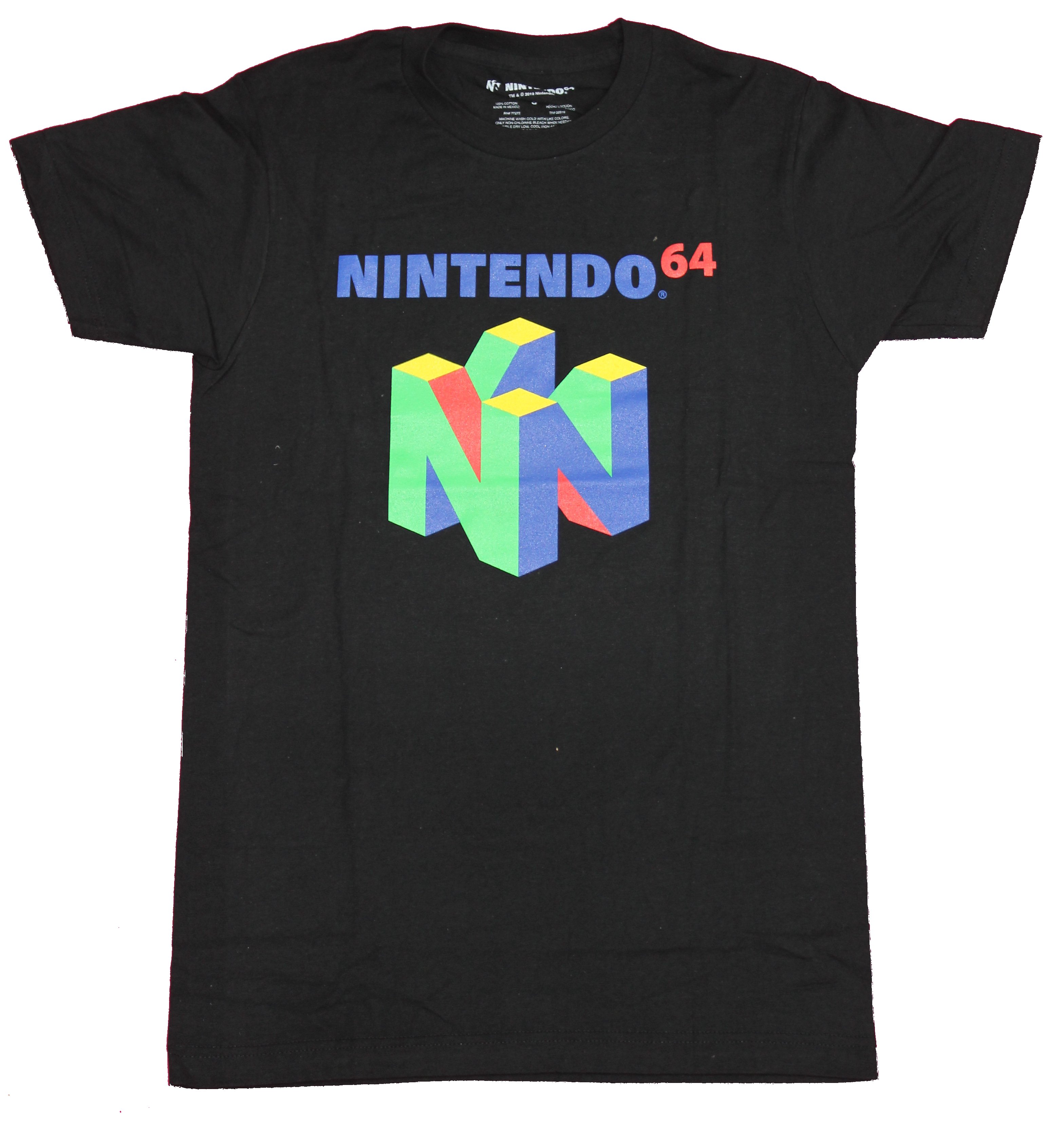 nintendo 64 black shirt