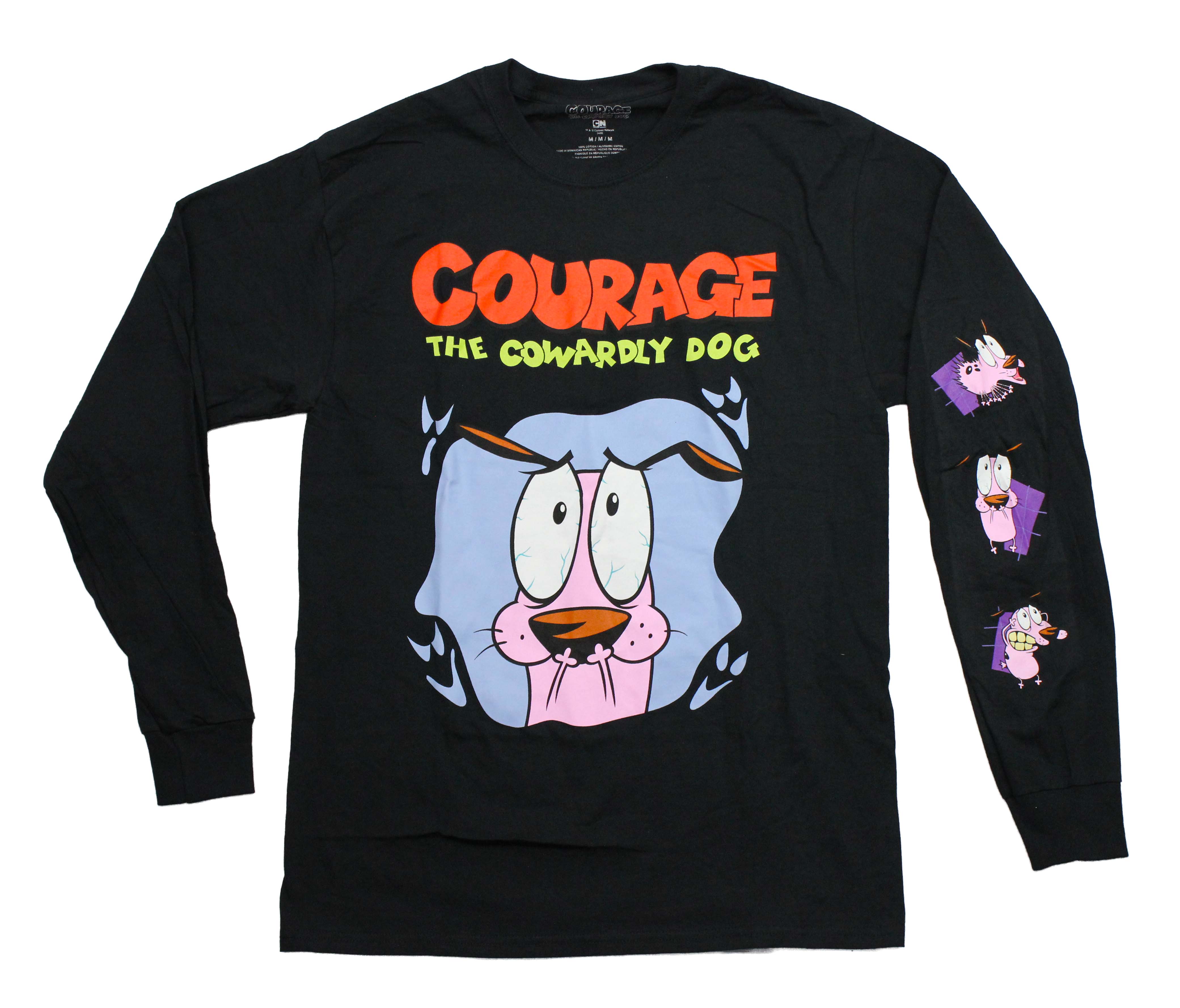 トップス Our courage shirt Courage the Cowardly Dog - Running Scared — MeTV Mall