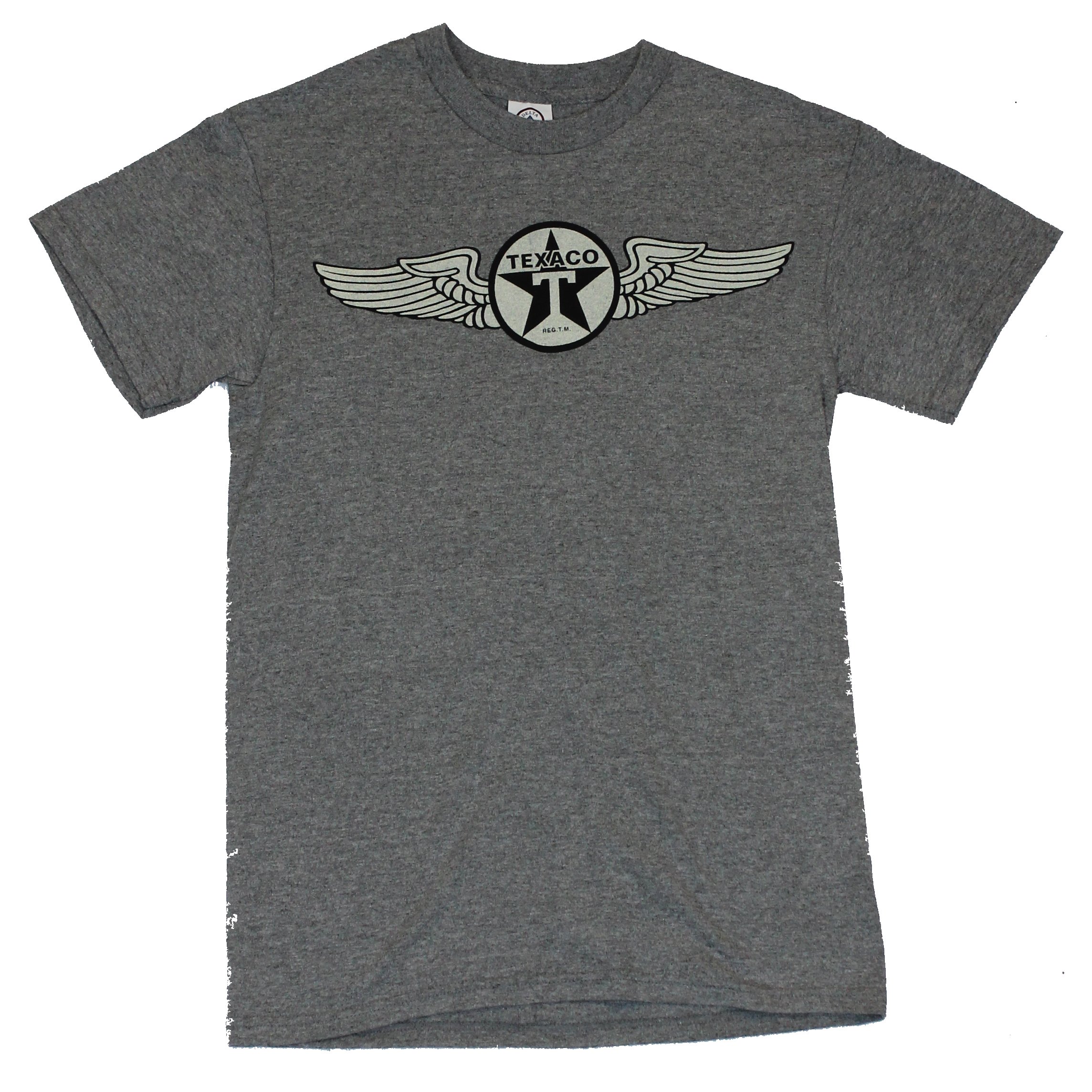Texaco Mens T-Shirt - Classic Cream Winged Logo | eBay