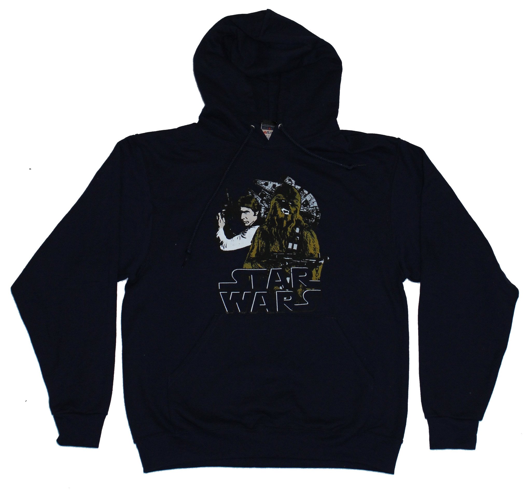 Star Wars Mens Hoodie Sweatshirt Comics Styled Han Solo