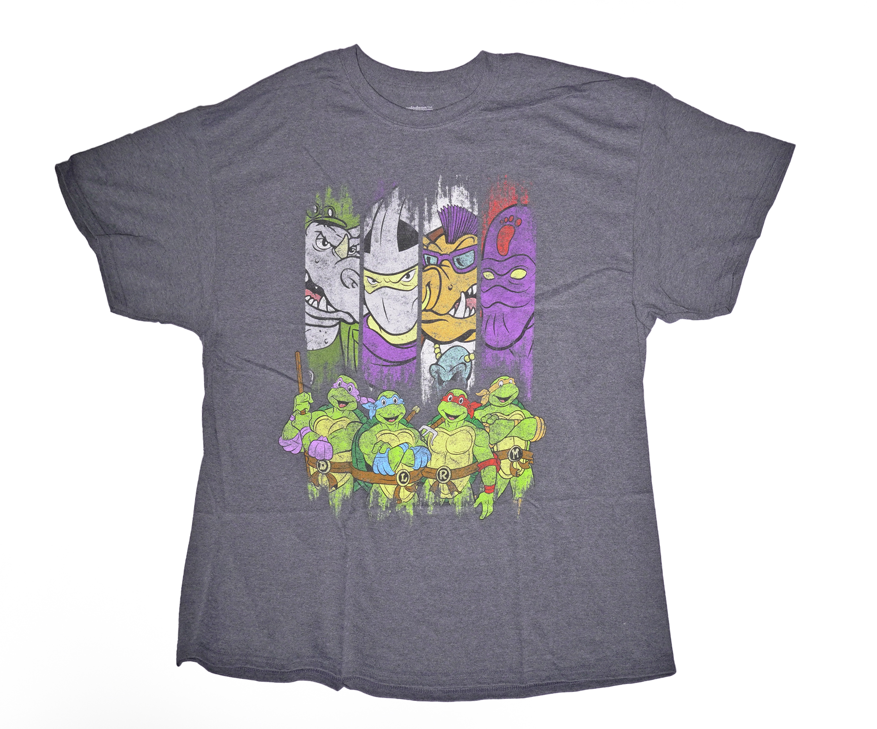 Teenage Mutant Ninja Turtles New Adult T-Shirt - TMNT Under Bad Guys - Bild 1 von 2