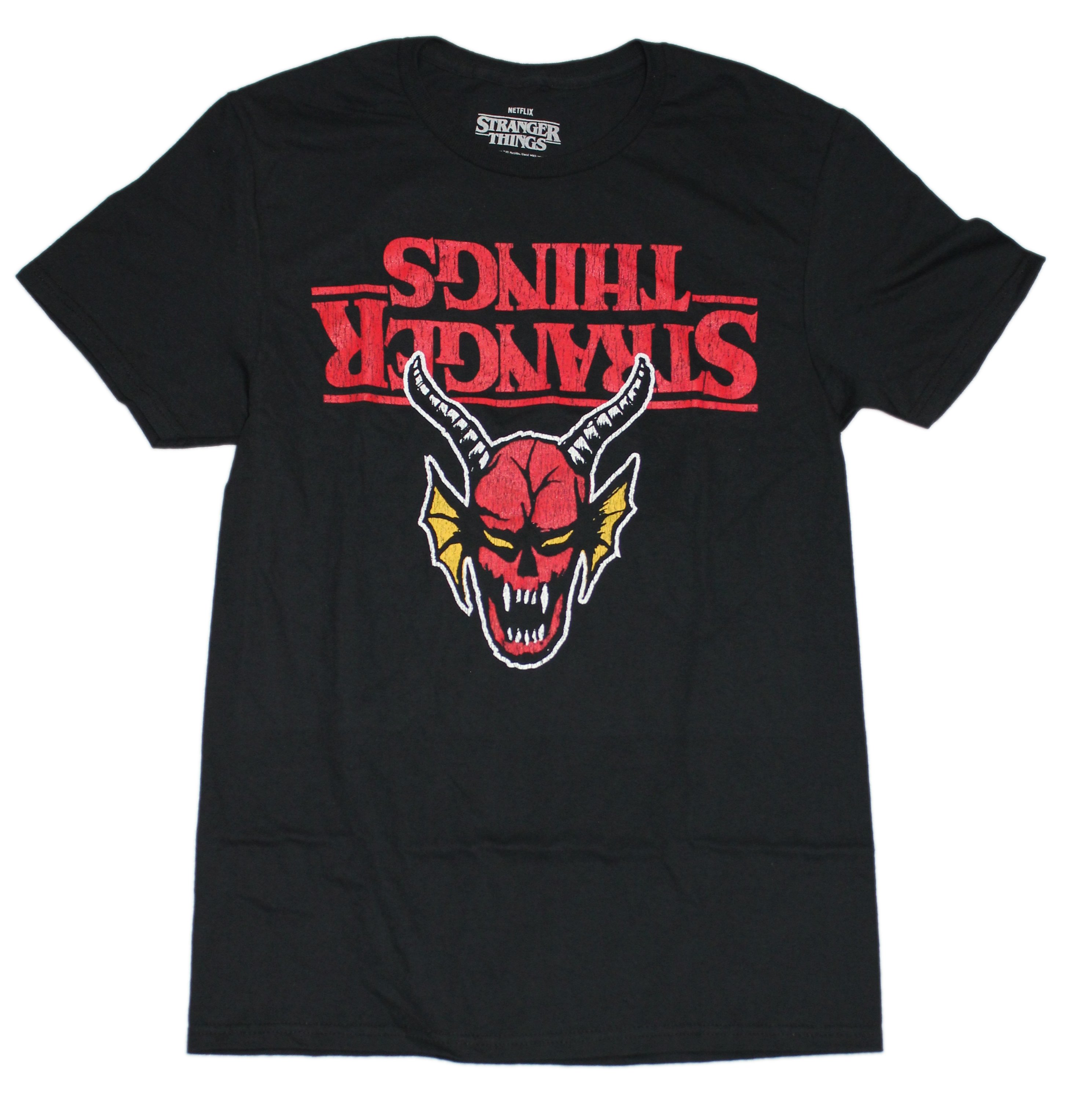 Stranger Things New Adult T-Shirt - Upside Down Hellfire Logo | eBay