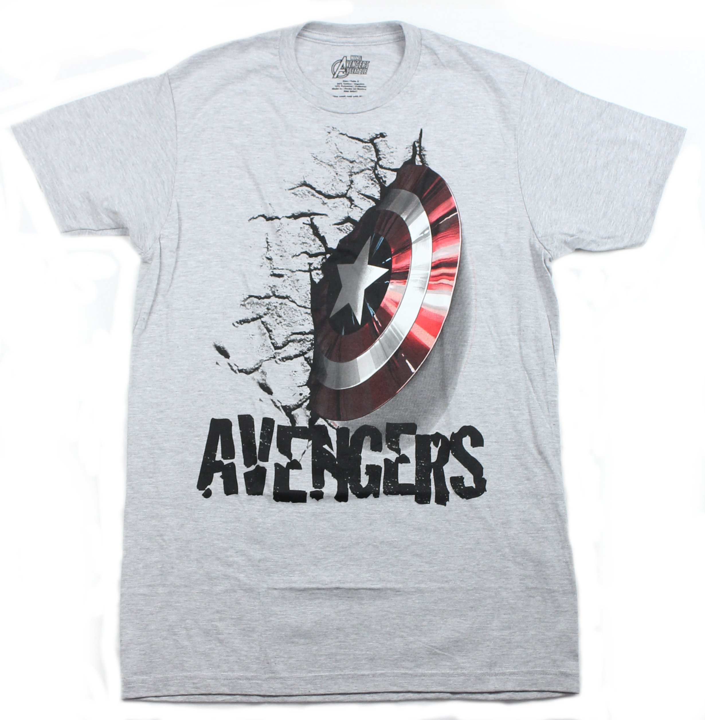 Marvel Comics Sublimation Suit Captain America Herren T-Shirt S-XL 