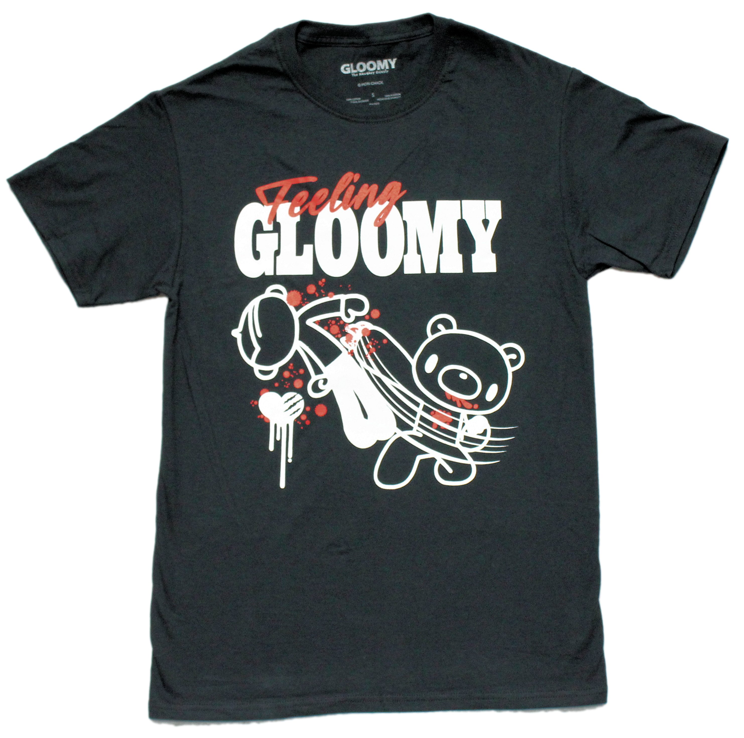 Gloomy The Naughty Grizzy Mens T-shirt – Punching Pitty Feeling