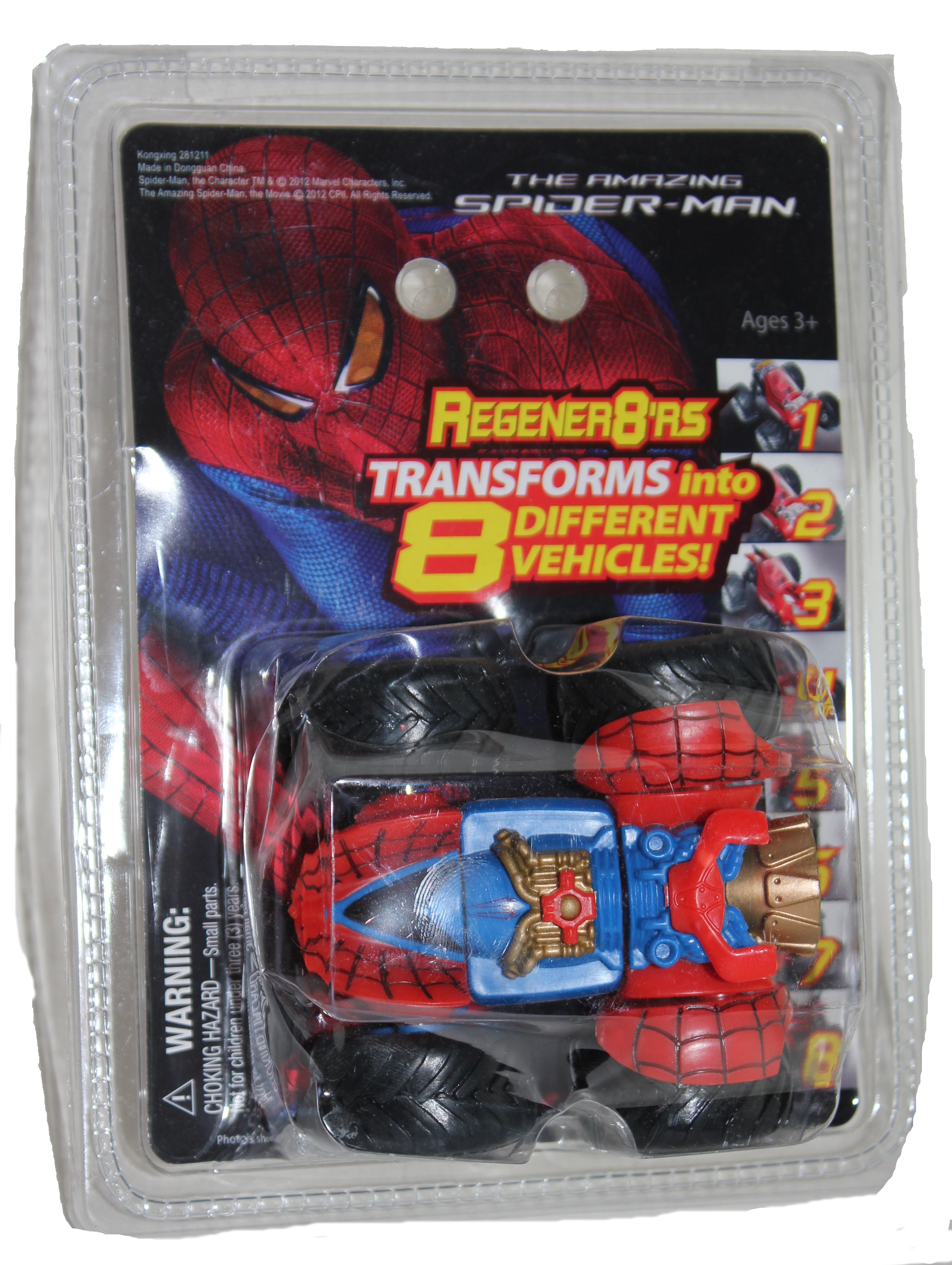spiderman transformer car