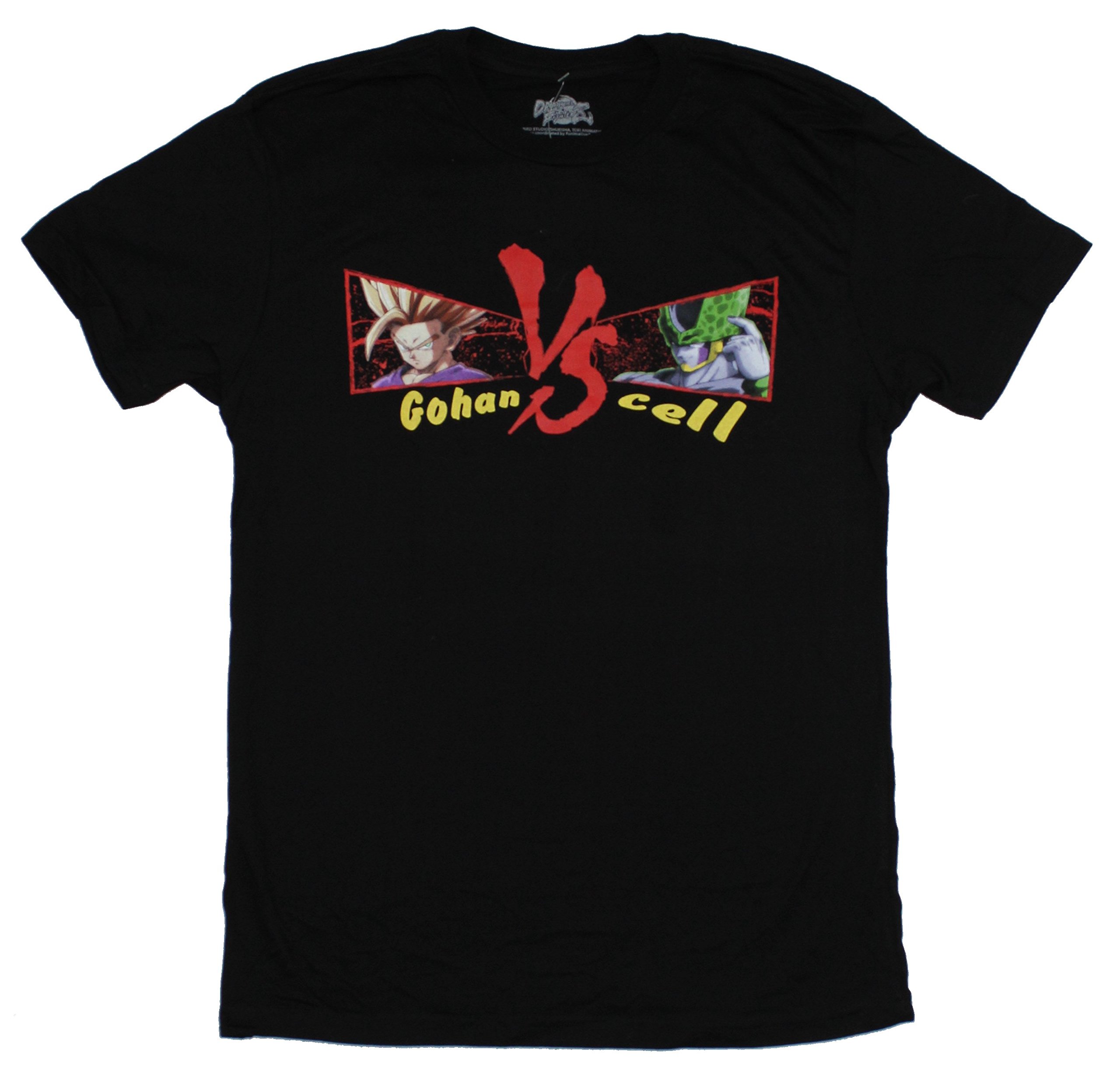 Dragon Ball Fighter Z Adult New T-Shirt - Cell Vs Gohan Pic | eBay