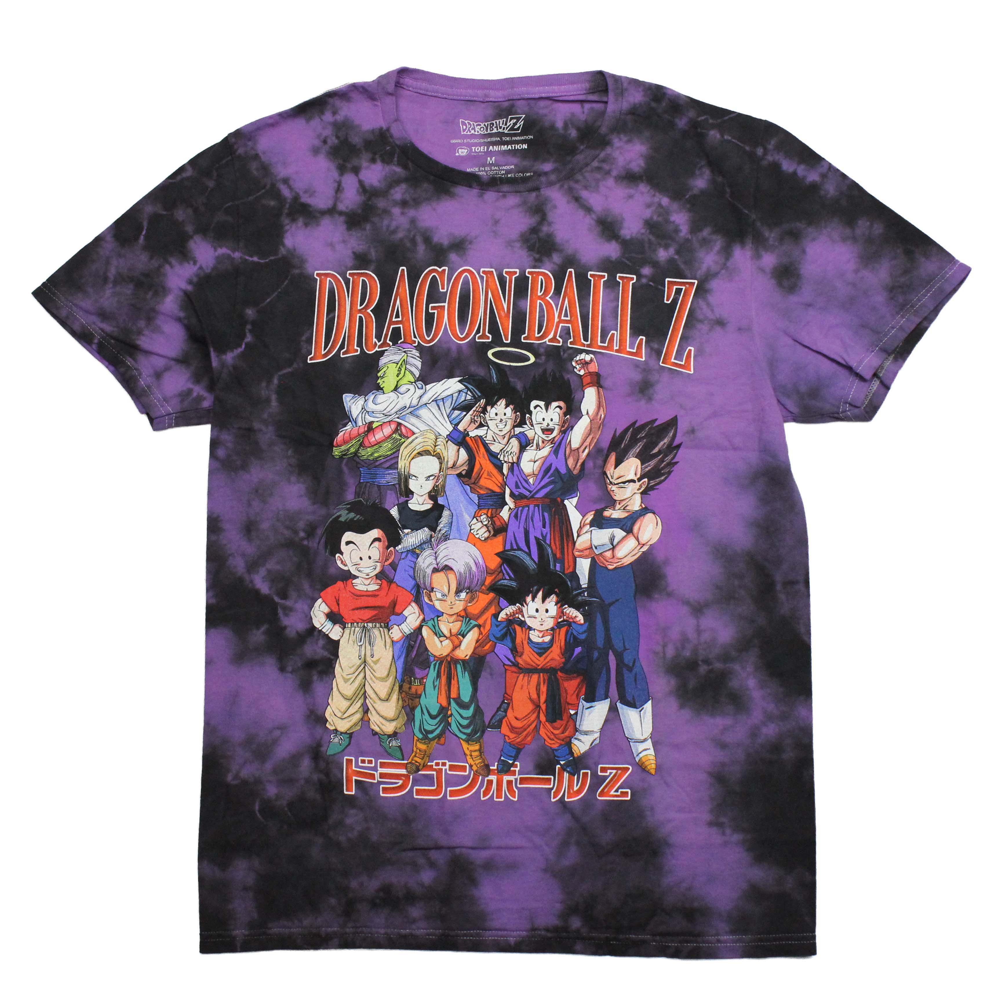 Dragon Ball Z neues T-Shirt für Erwachsene - Picollo & Cast Chibi Versionen unter Namen - Bild 1 von 2