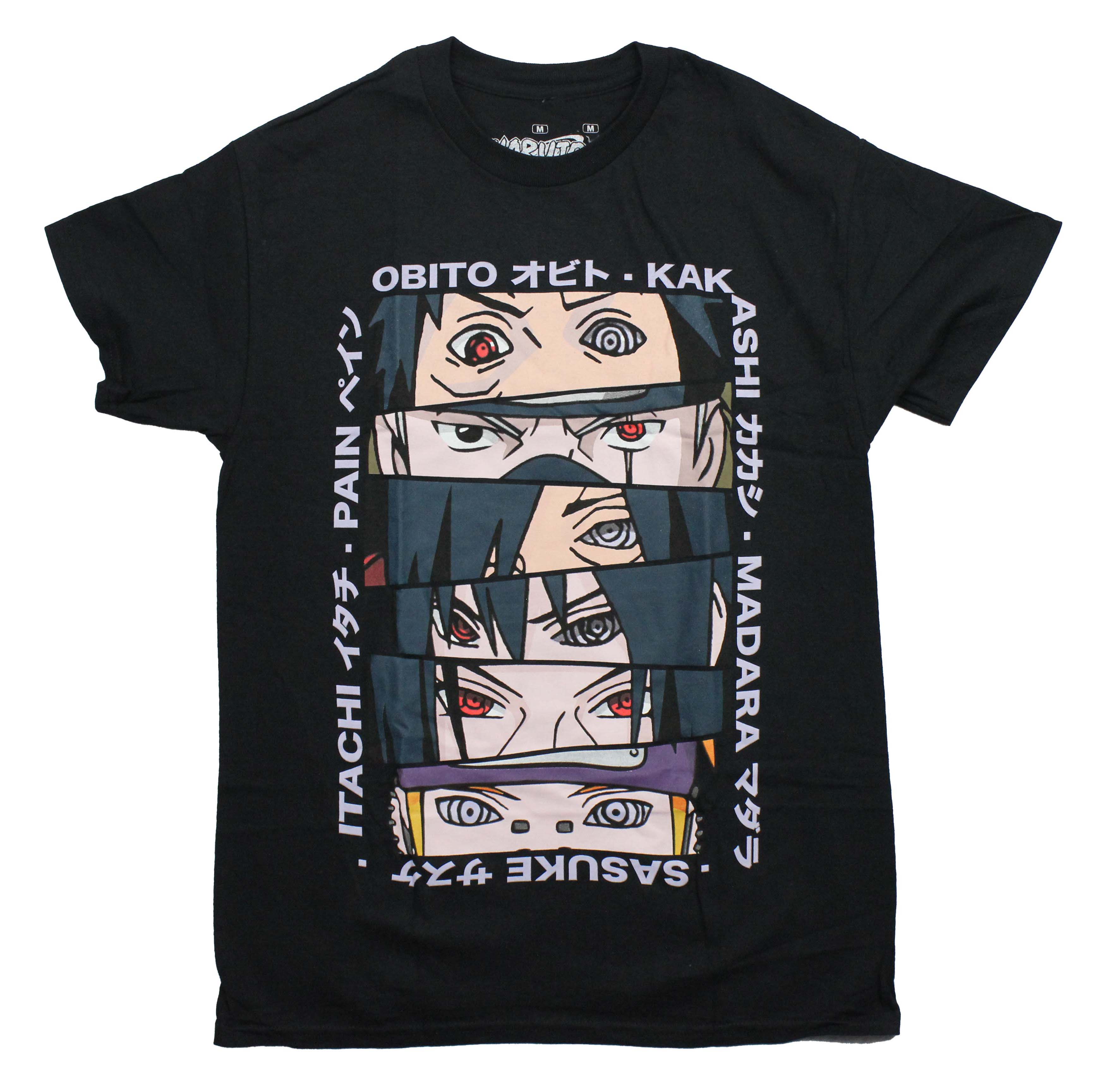 2010's \"NARUTO 暁\" Black Tee Size:L Amazon.com: Ripple Junction Naruto Shippuden Men's Short