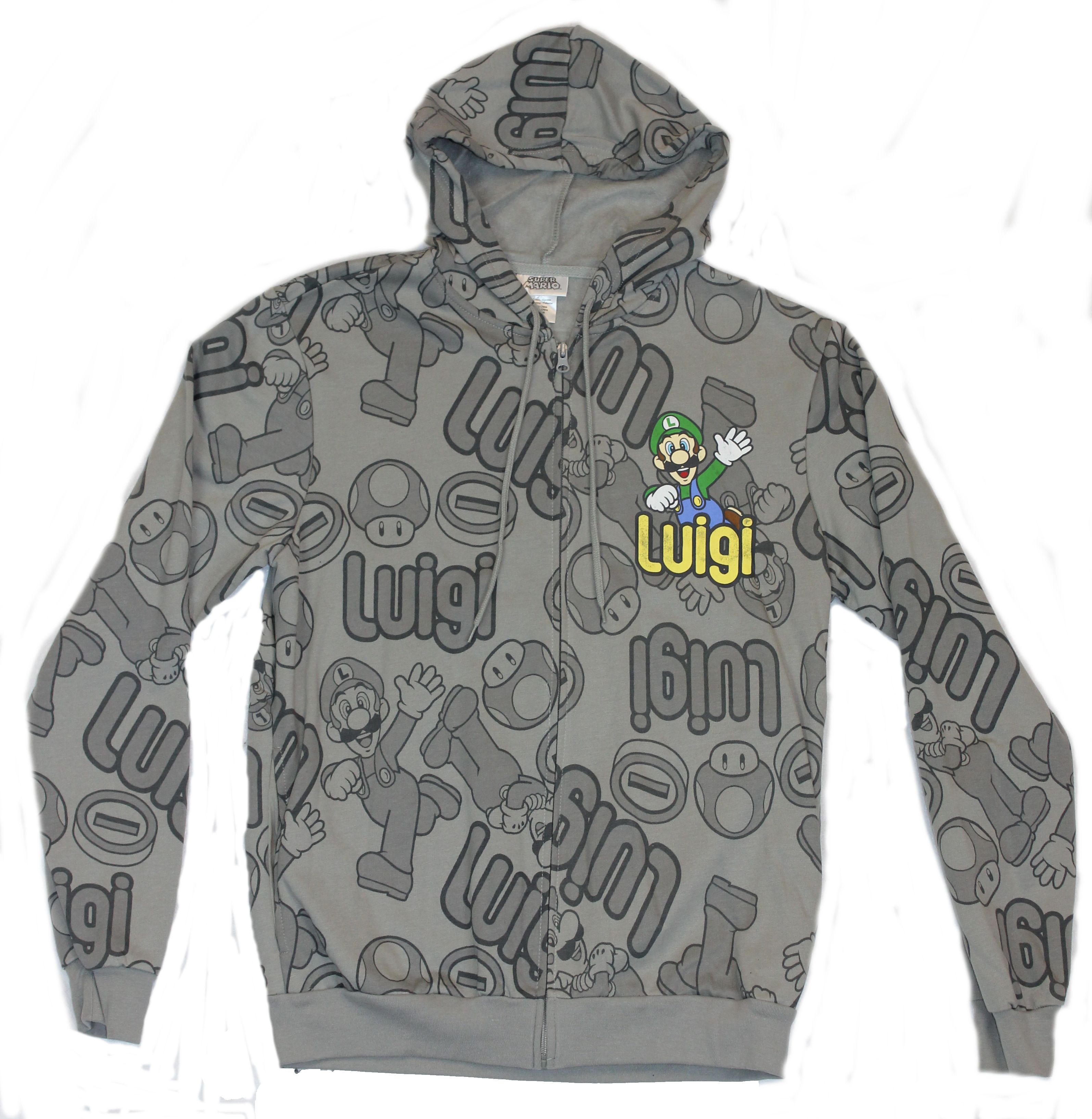 mario hoodie mens