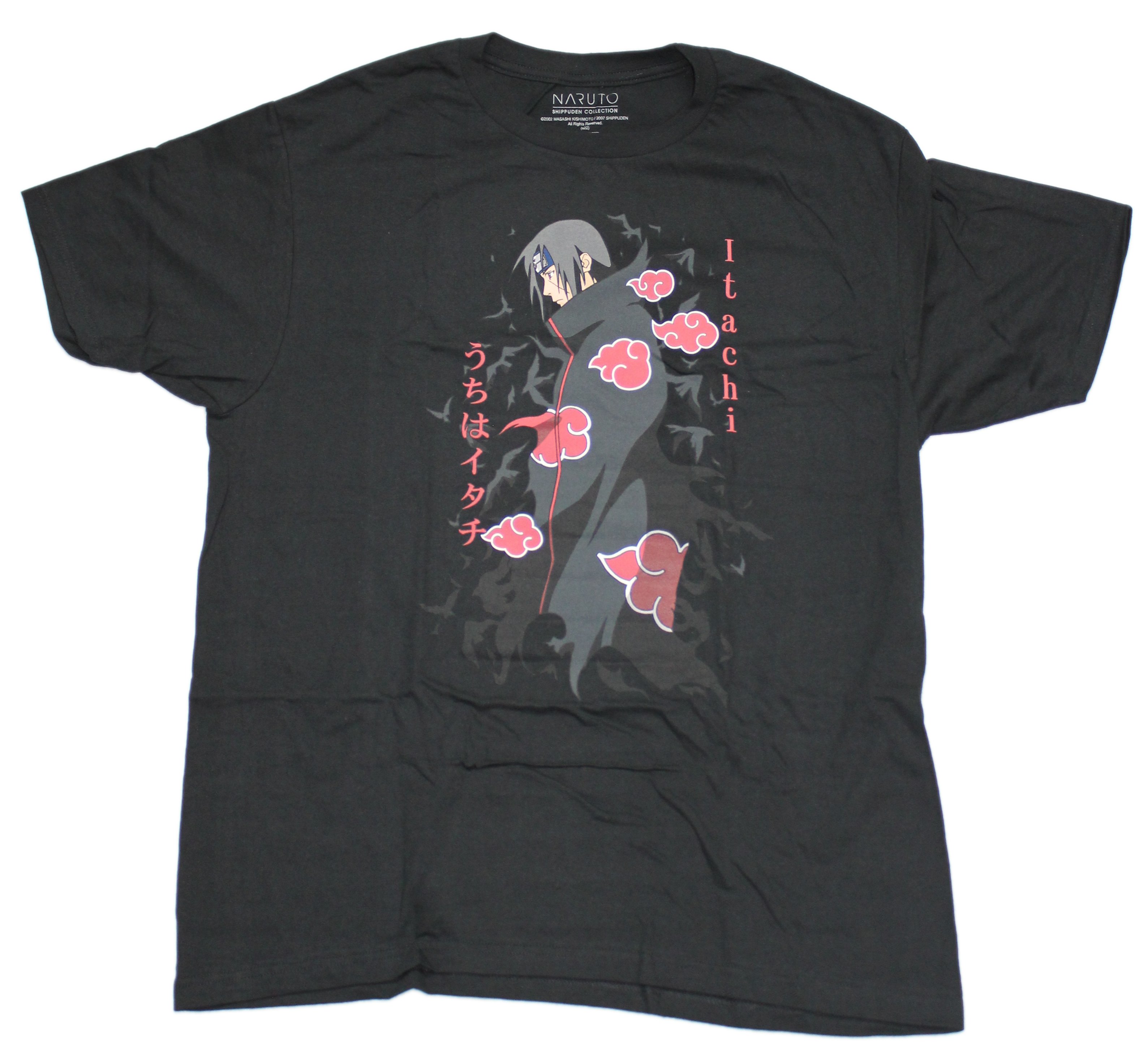 Naruto New Adult T-Shirt - Itachi Side Profile Image | eBay
