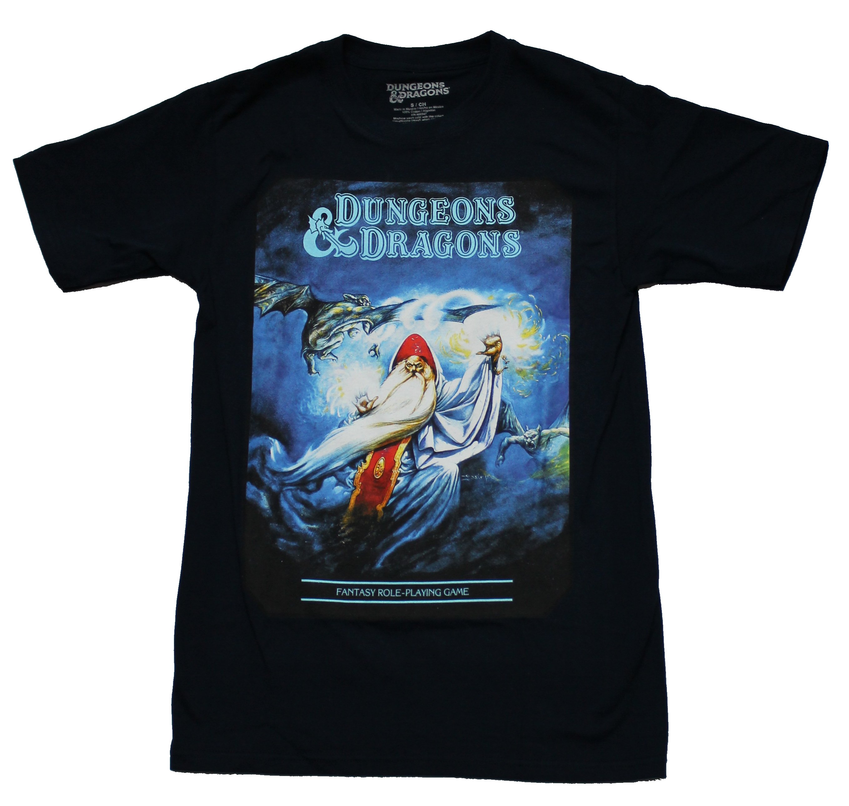 Dungeons & Dragons Mens T-Shirt - Advanced Players Handbook Wizard