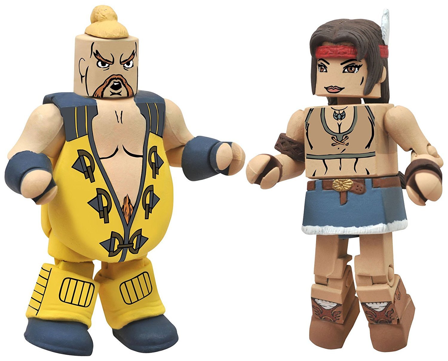 Street Fighter X Tekken Minimates série 2 Chun-Li vs Hwoarang