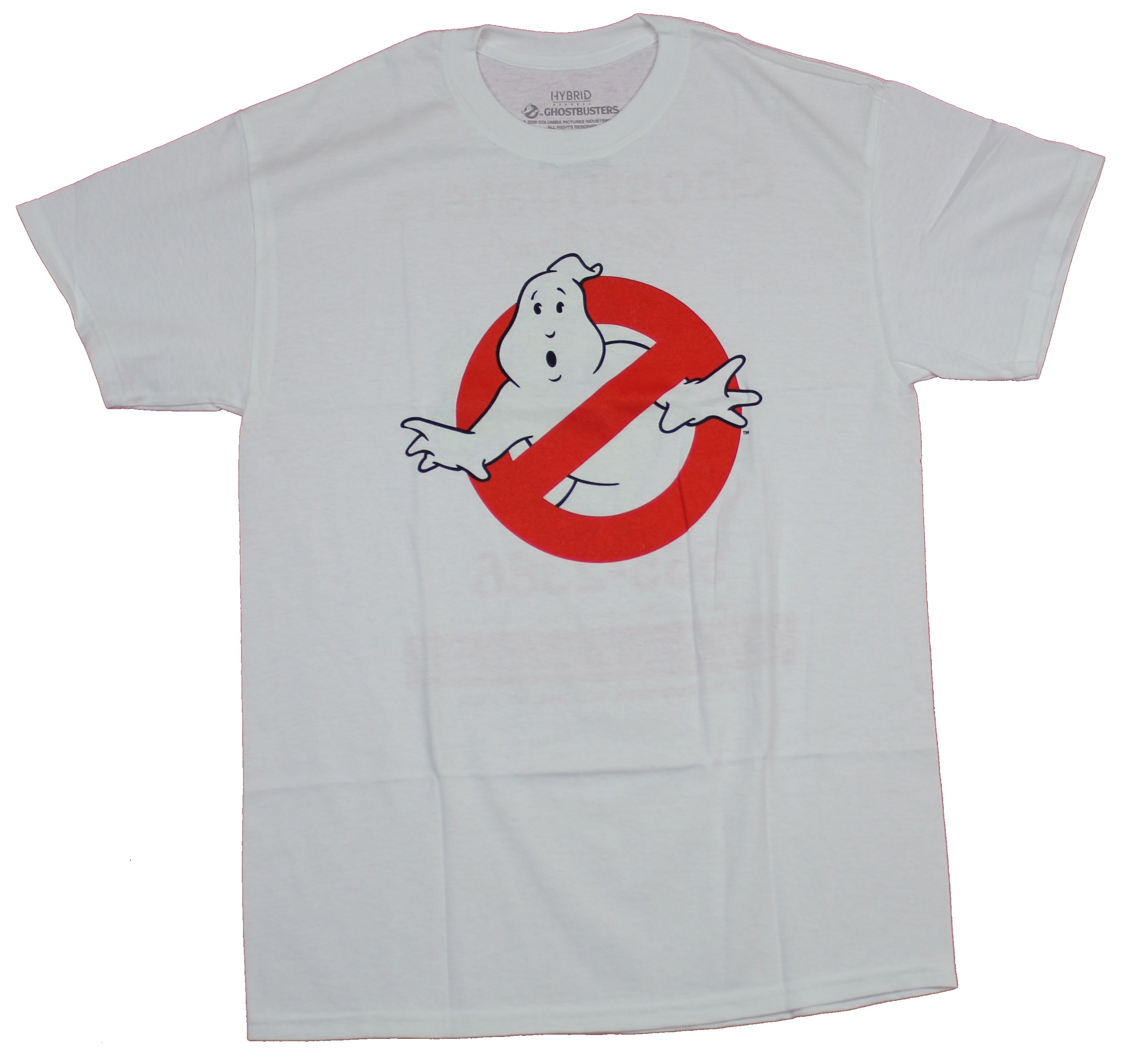 Ghostbusters Mens T-Shirt - Classic Logo Front We Believe You back ...