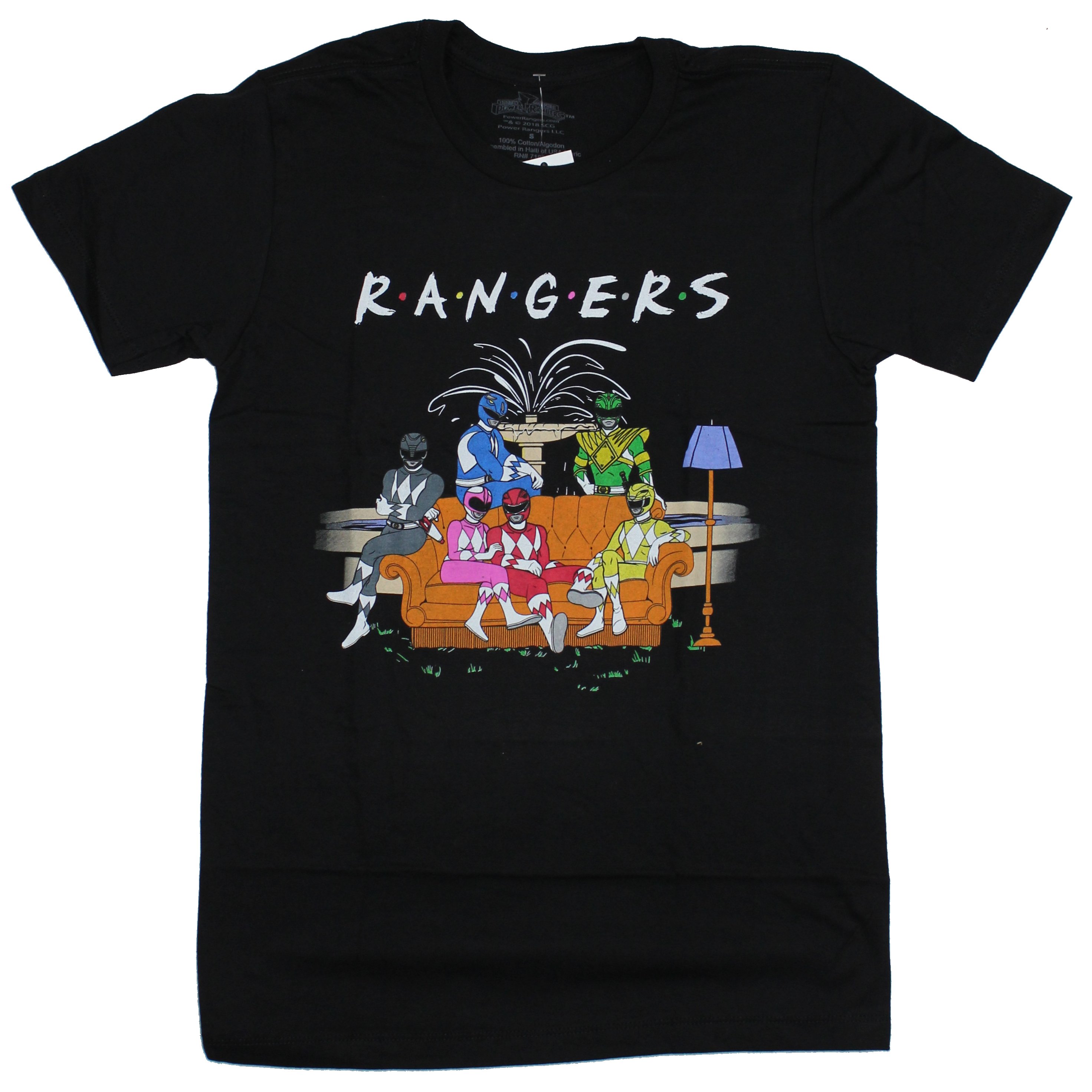 t shirt power rangers