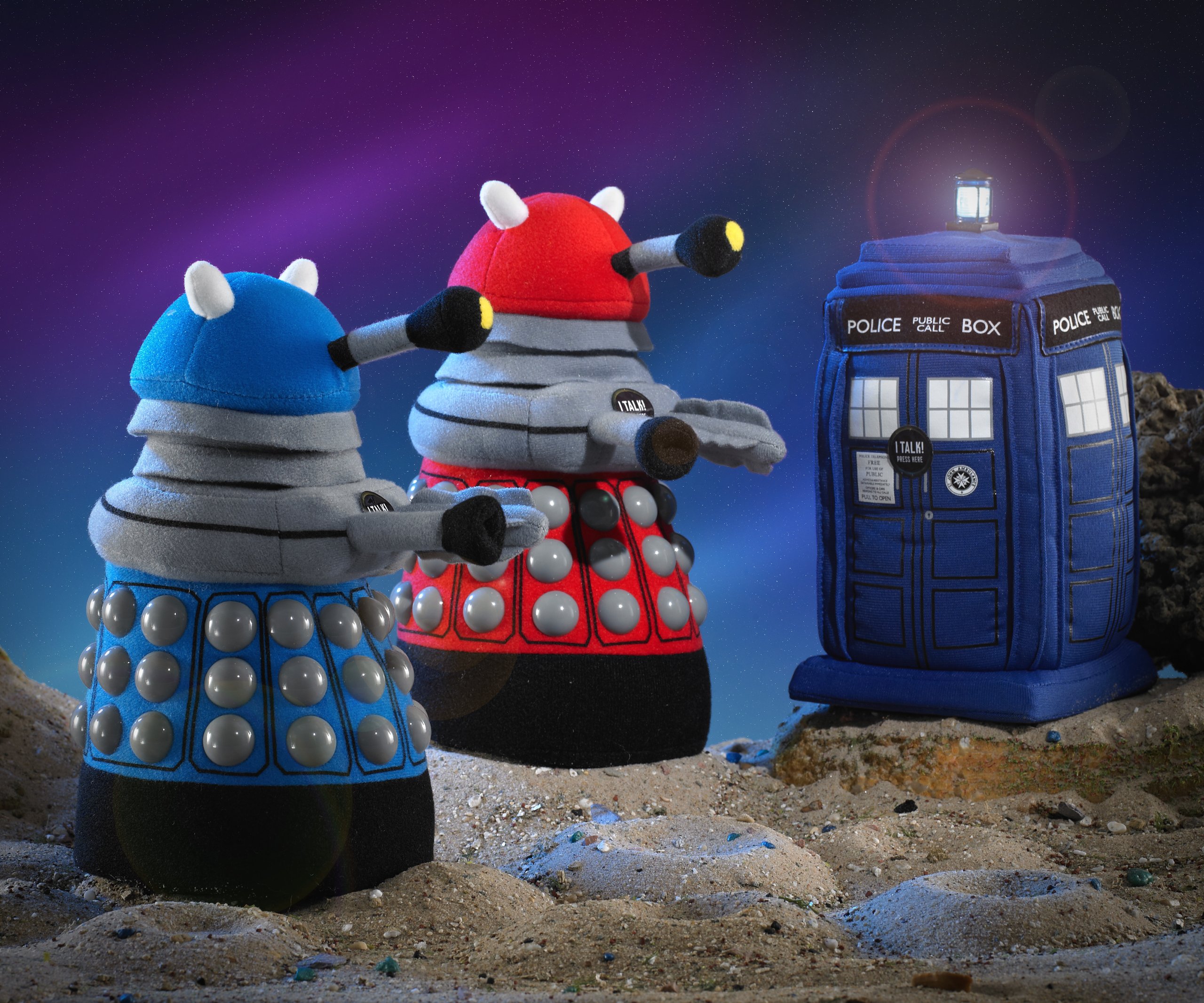 talking dalek plush