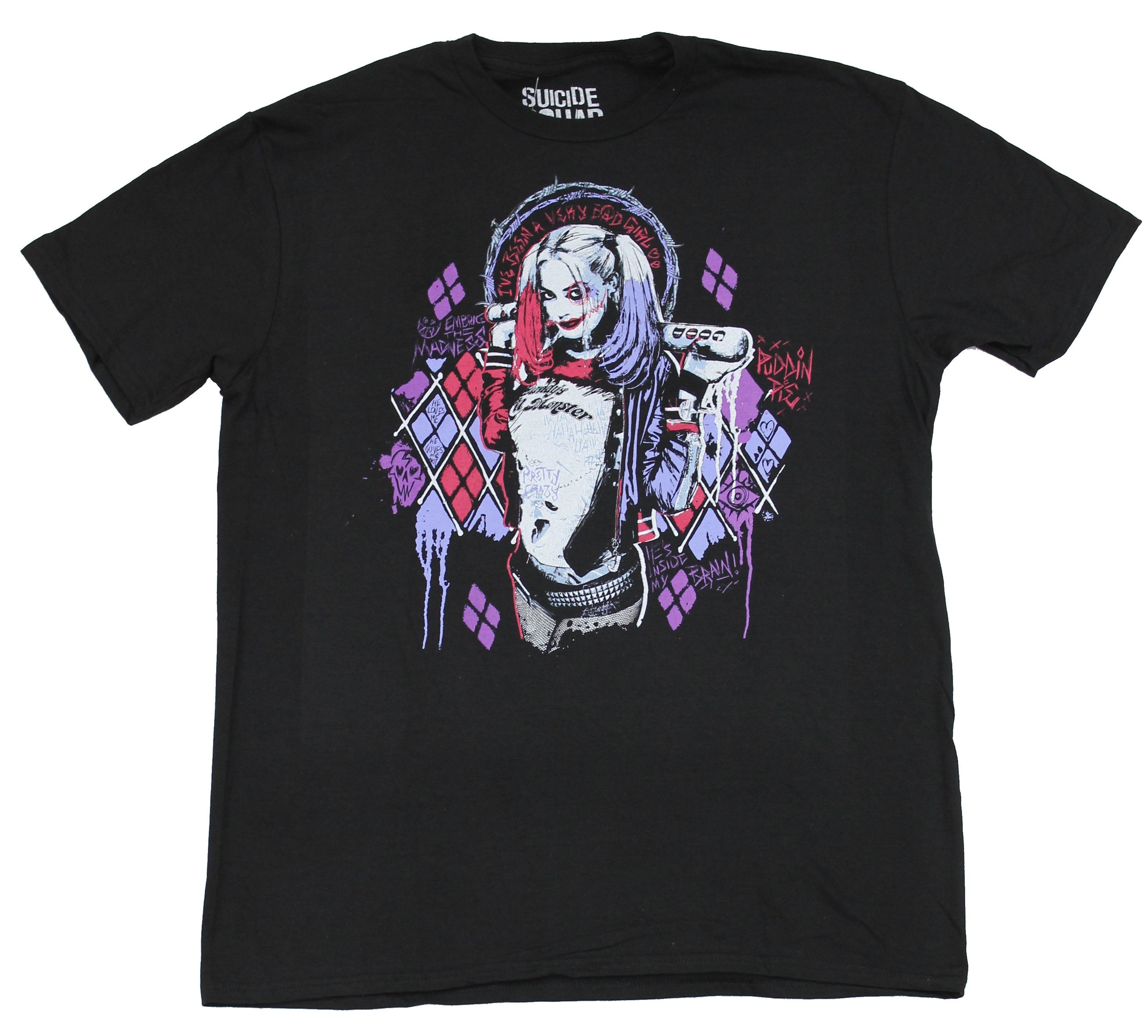 Harley Quinn Good To Be Bad Unisex T-Shirt DC Adult Harley Quinn Good To Be Bad Unisex T-Shirt DC Adult