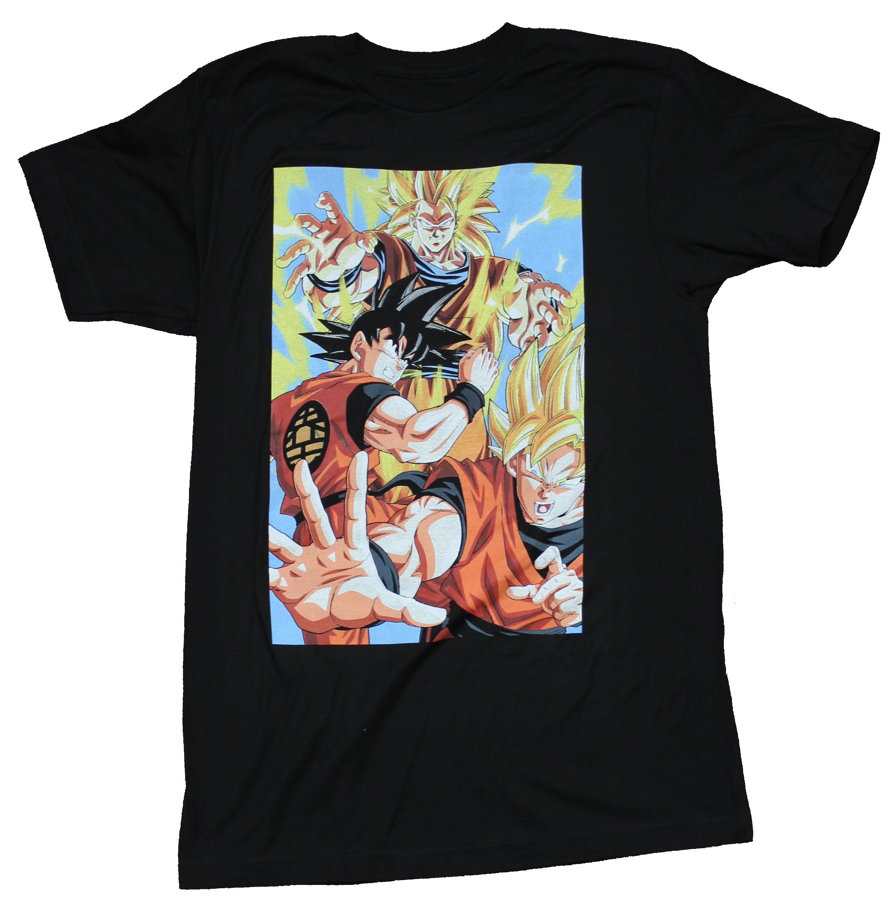 Dragon Ball Z Mens T-Shirt - Action Box of Goku Version | eBay