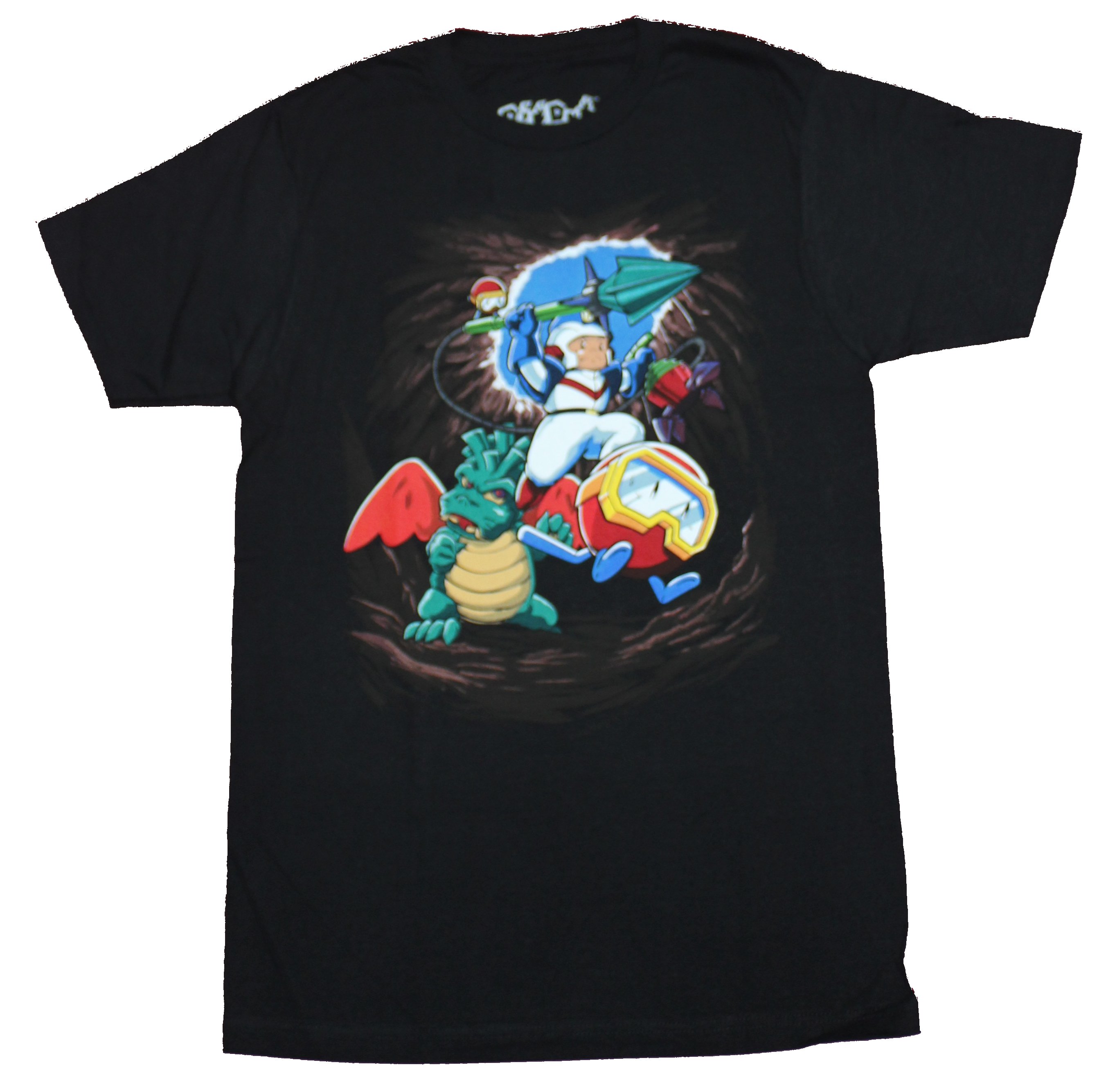 Dig Dug Adult New T-Shirt - Classic Game Cabinet Art | eBay