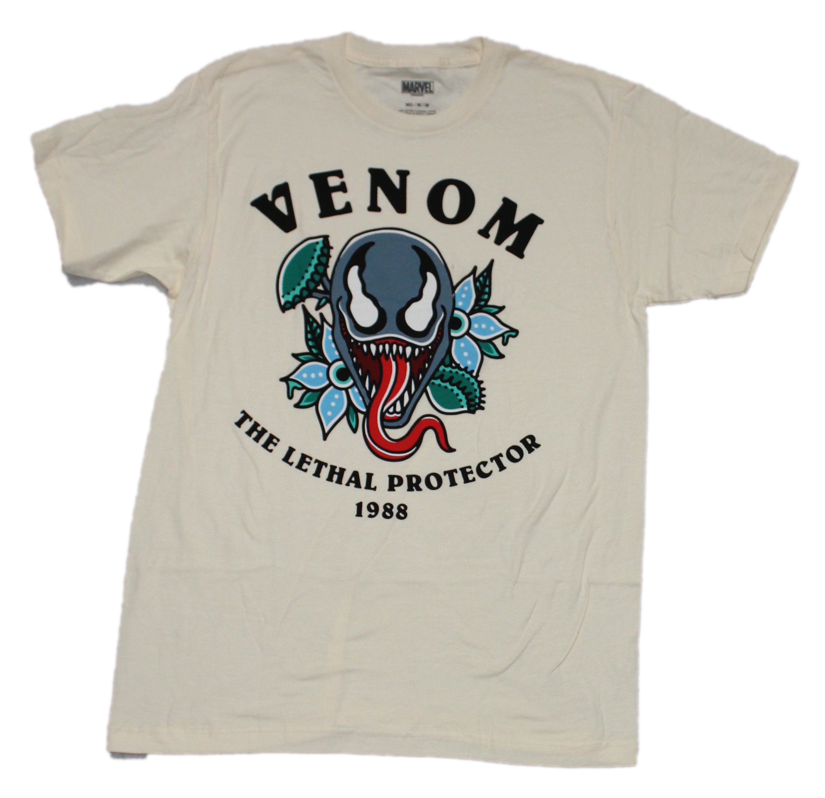 Venom New Adult T-Shirt - Tattoo Style Venom The Lethal