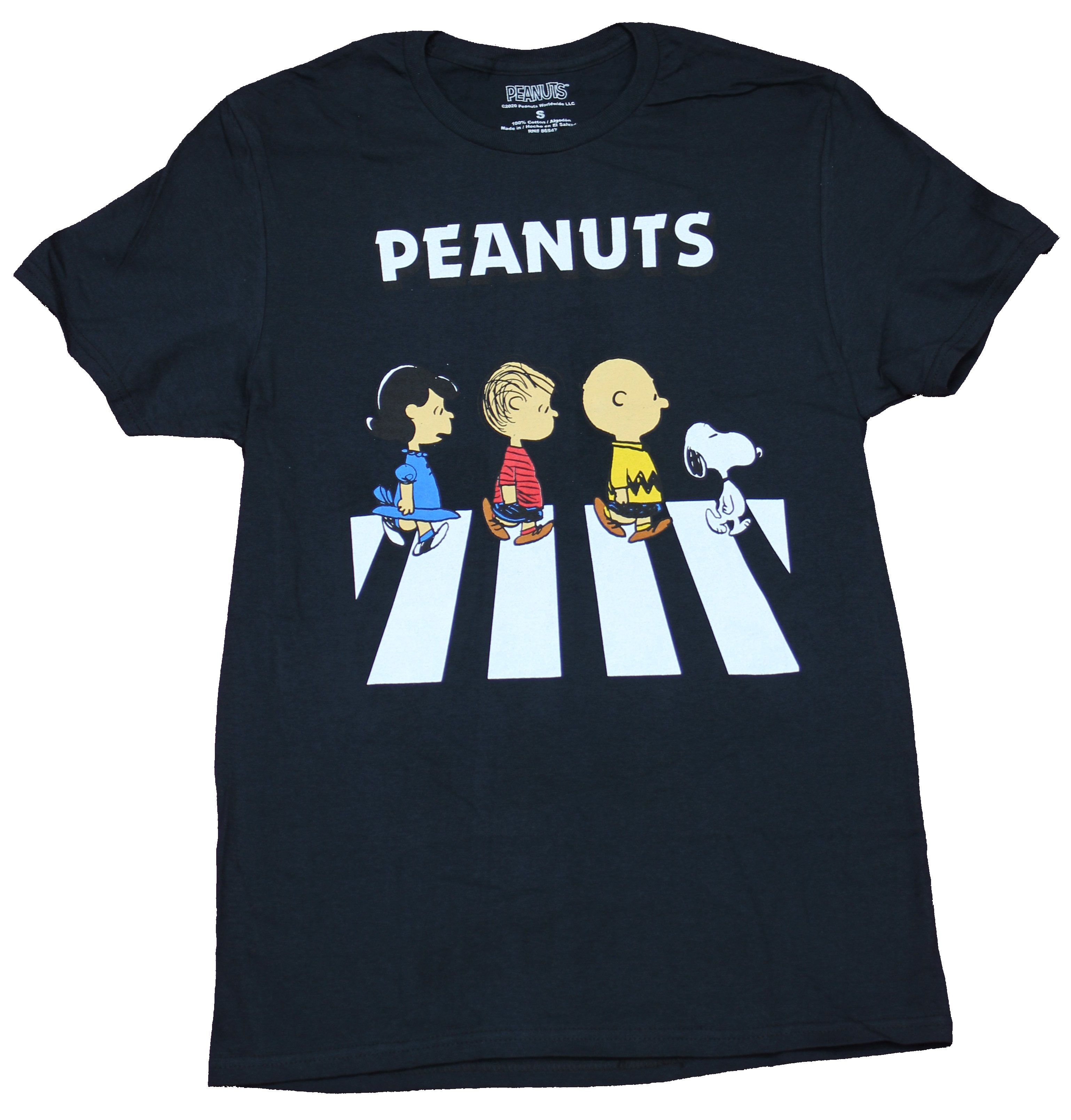 Amazon.com: Custom Kingdom Mens Peanuts Charlie Brown T