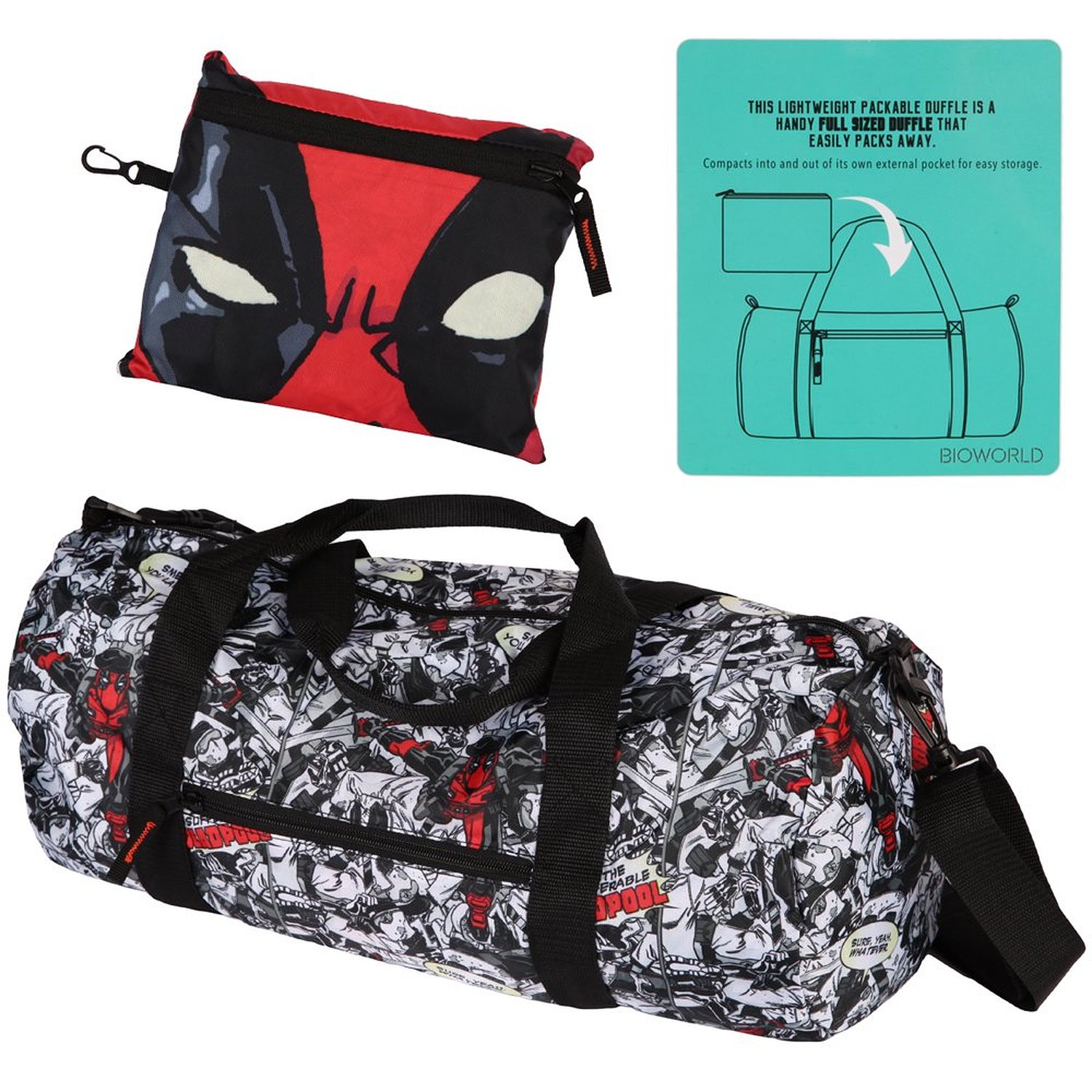 deadpool duffle bag