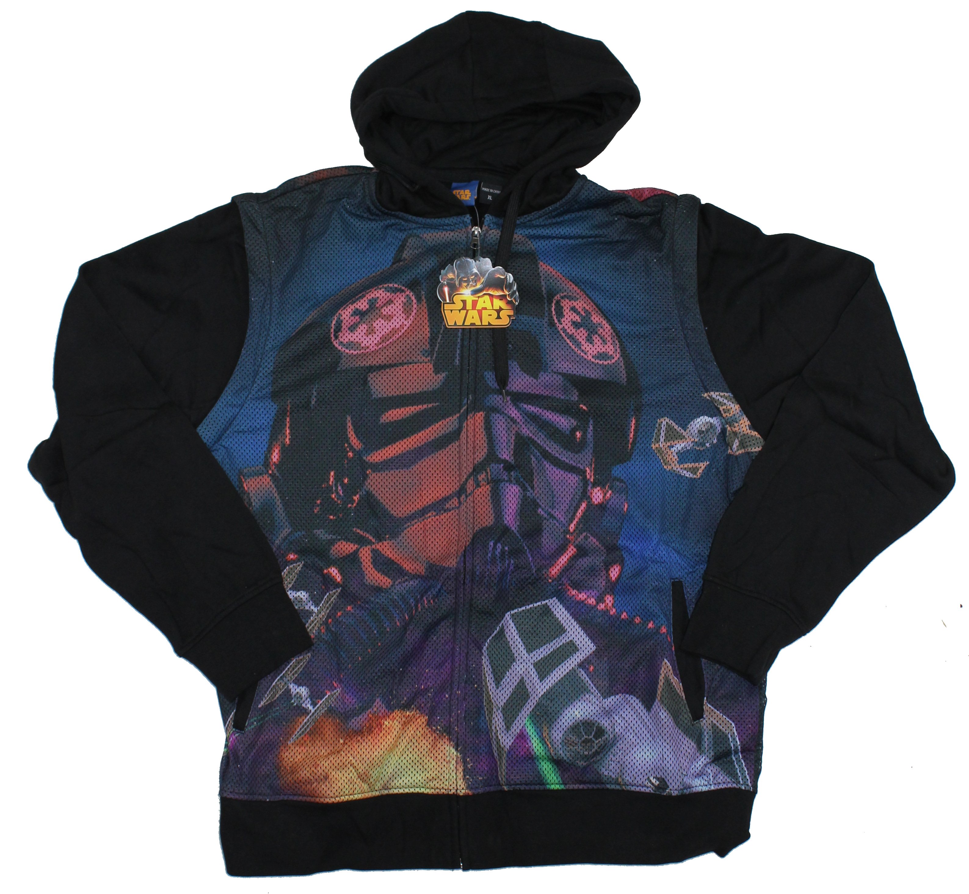 star wars zipper hoodie