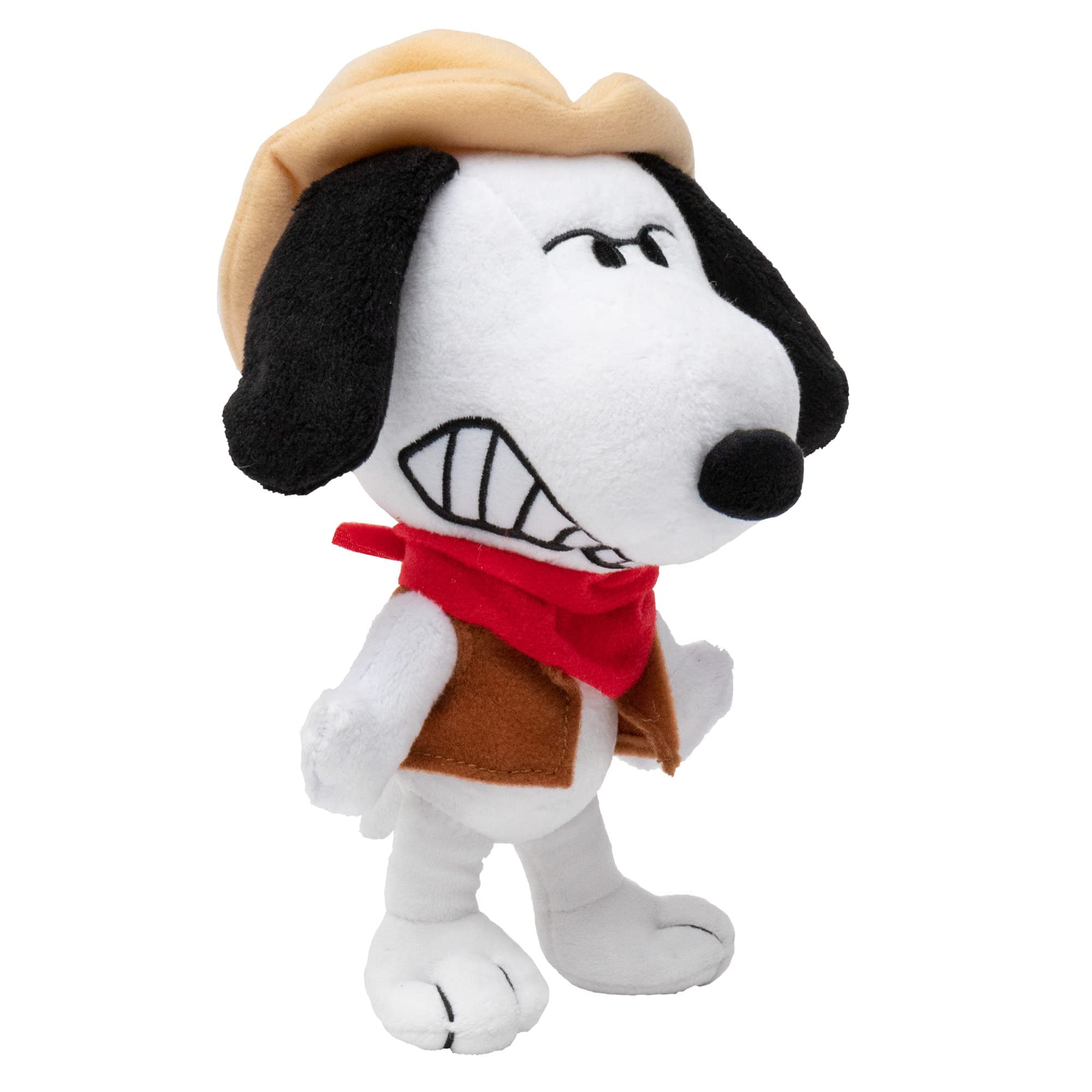 JINX Official Peanuts Collectible Plush Snoopy Cowboy, Excellent