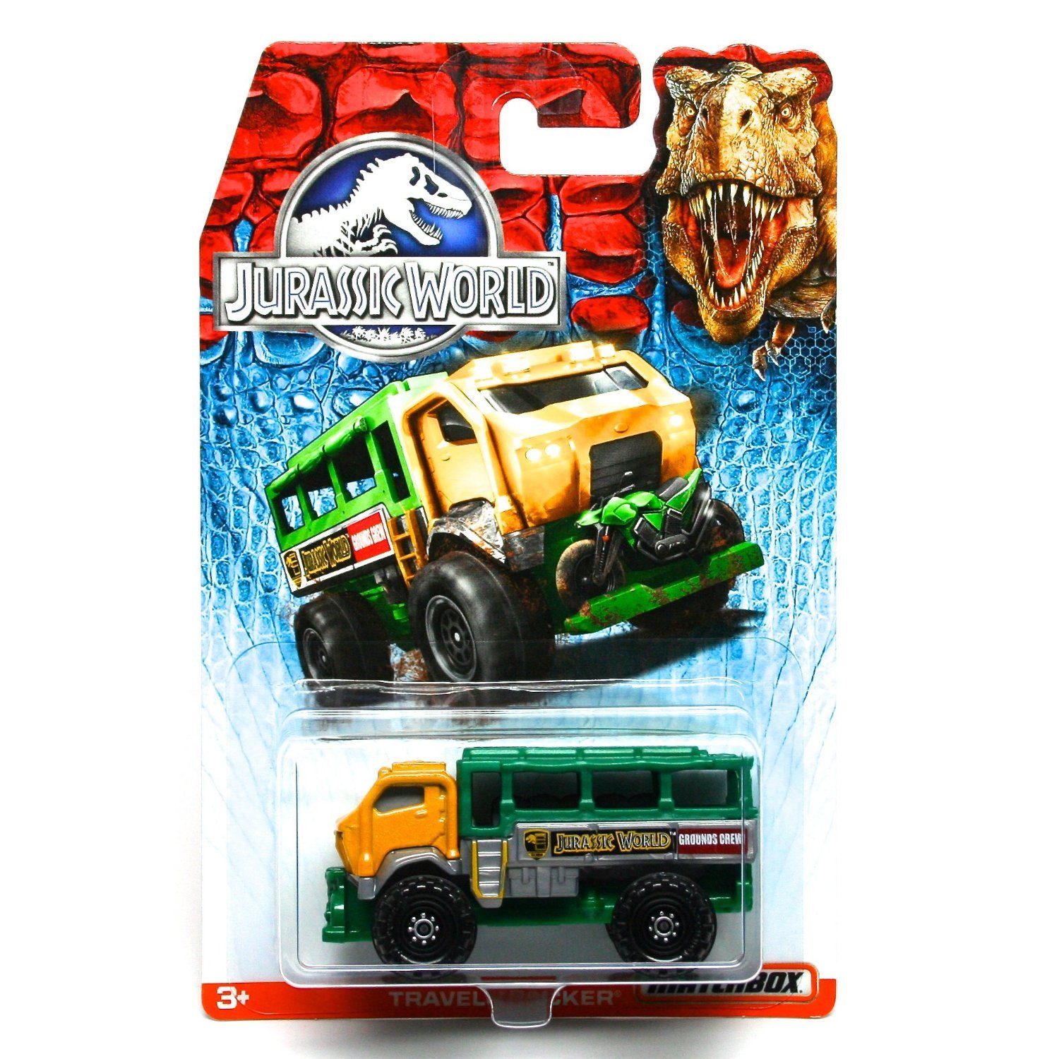 matchbox jurassic world portable playset