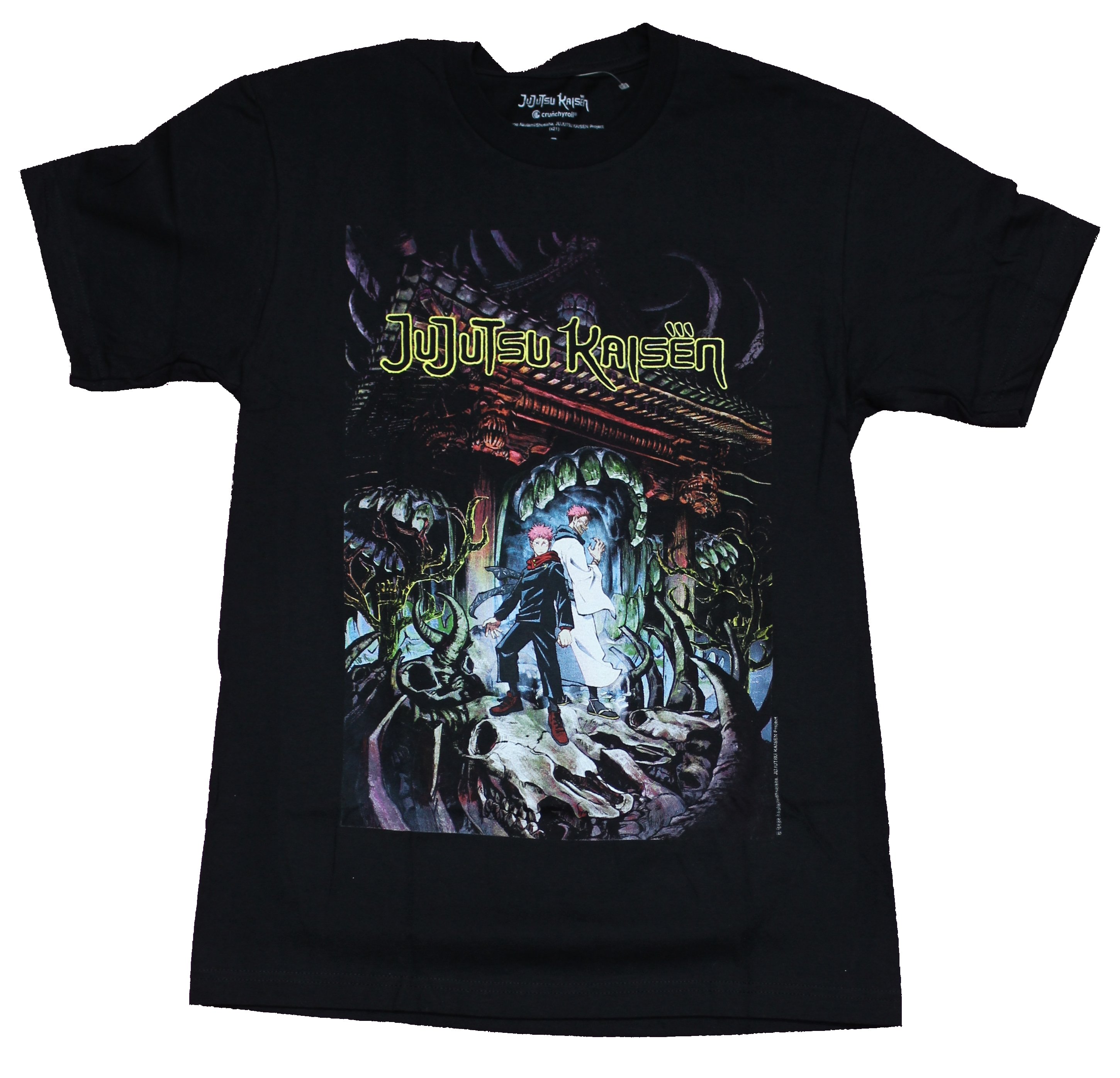 Jujutsu Kaisen Mens T-Shirt - Yuji Itadori and Ryomen Sukuna