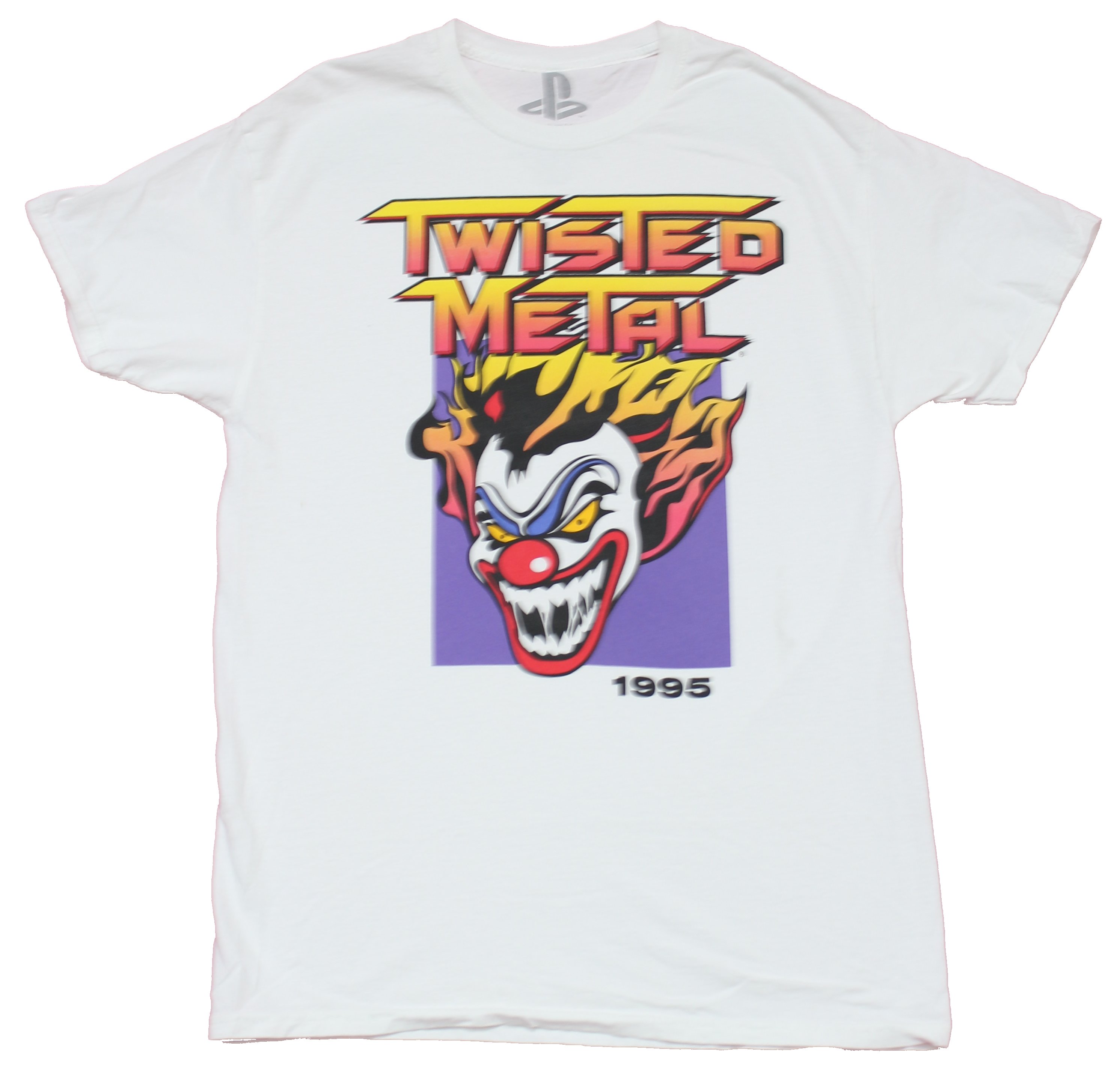 Twisted Metal Mens T-Shirt - 1995 Smiling Sweet Tooth Image | eBay