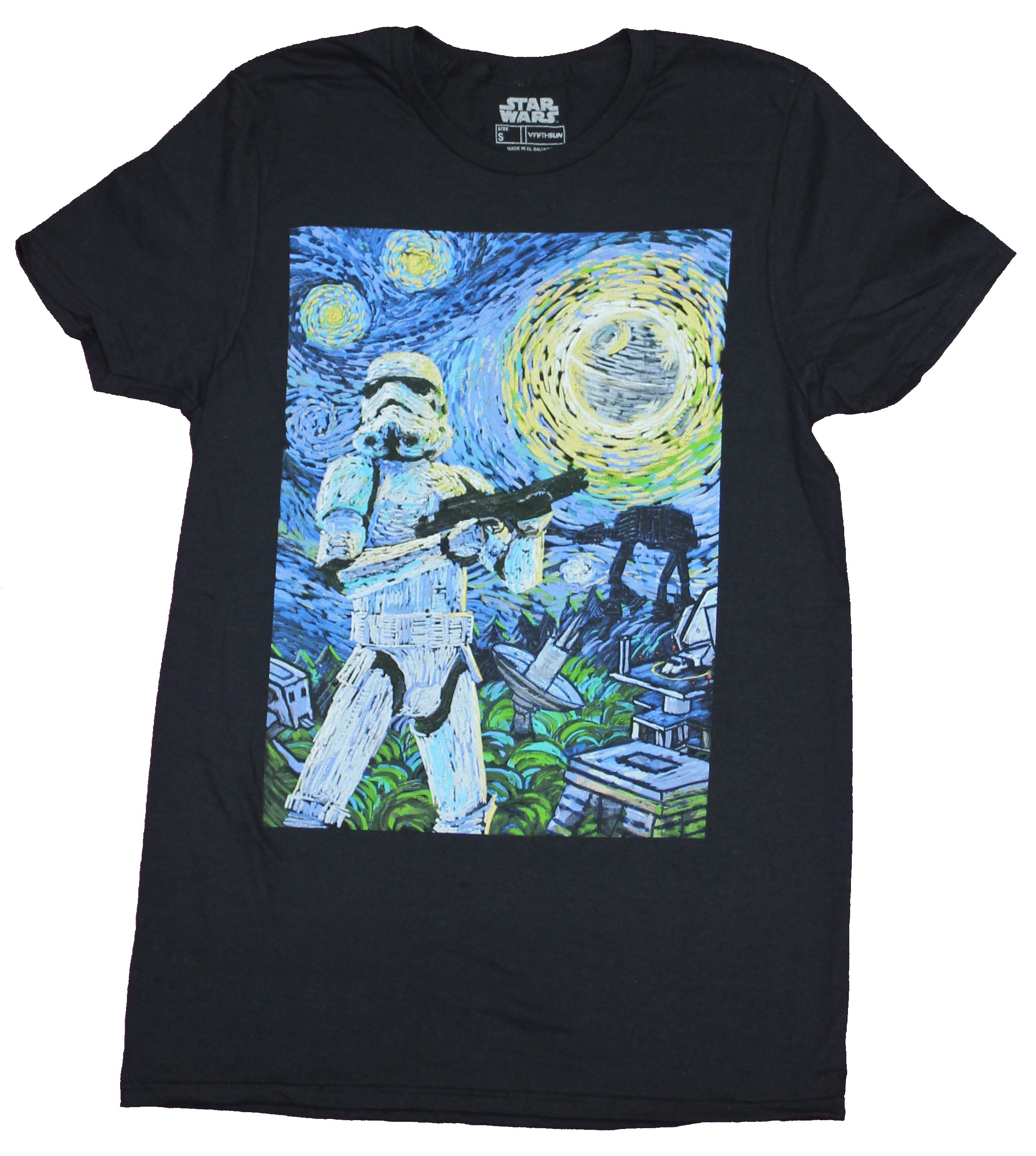 starry night stormtrooper shirt