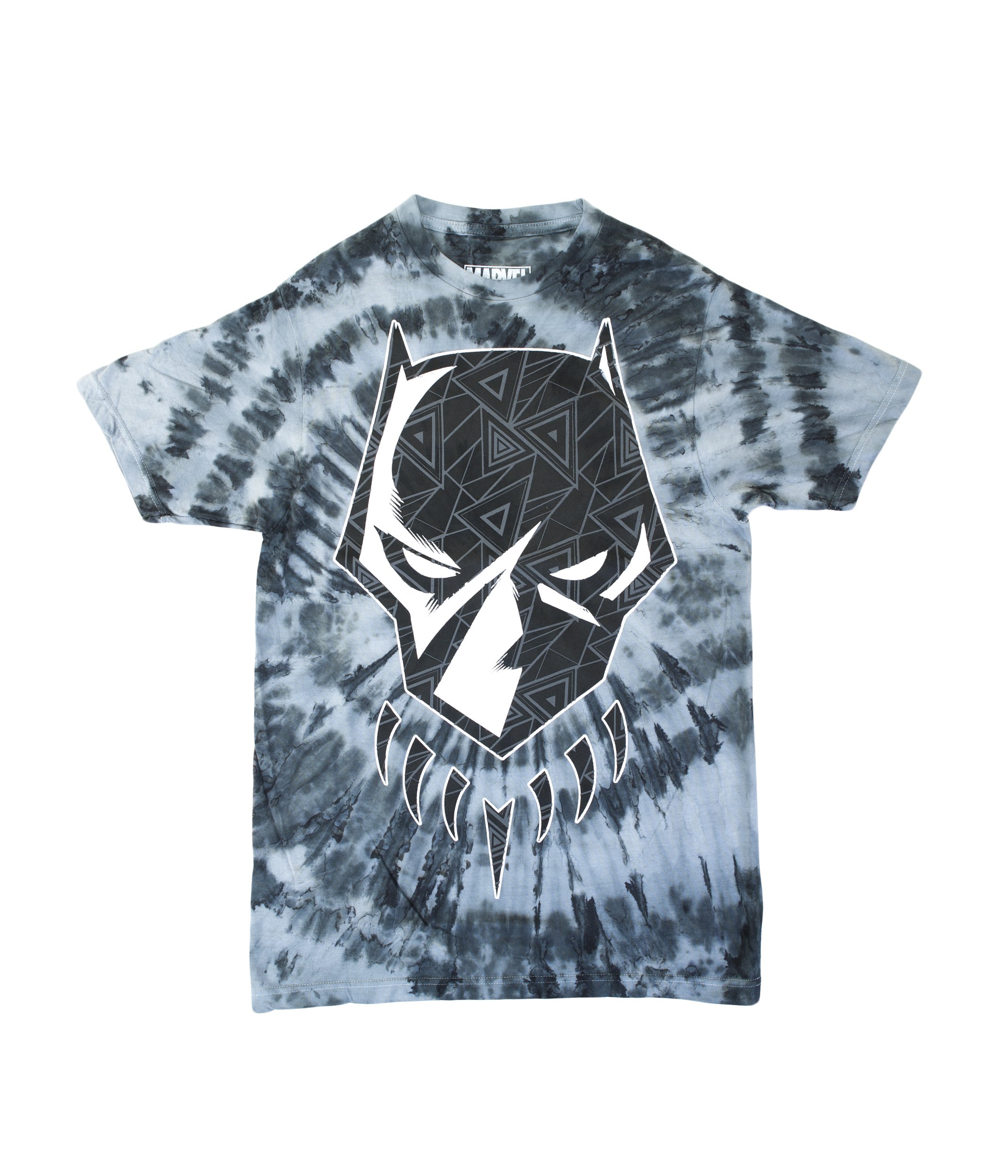 Black Panther Mens T-Shirt - Stylized Geometric Styled Panther Logo Image - Picture 3 of 8