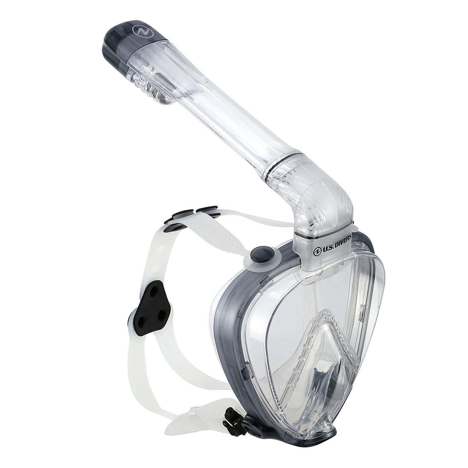 U.S. Divers AirGo Full Face Snorkel Mask 180 Panoramic Visibility