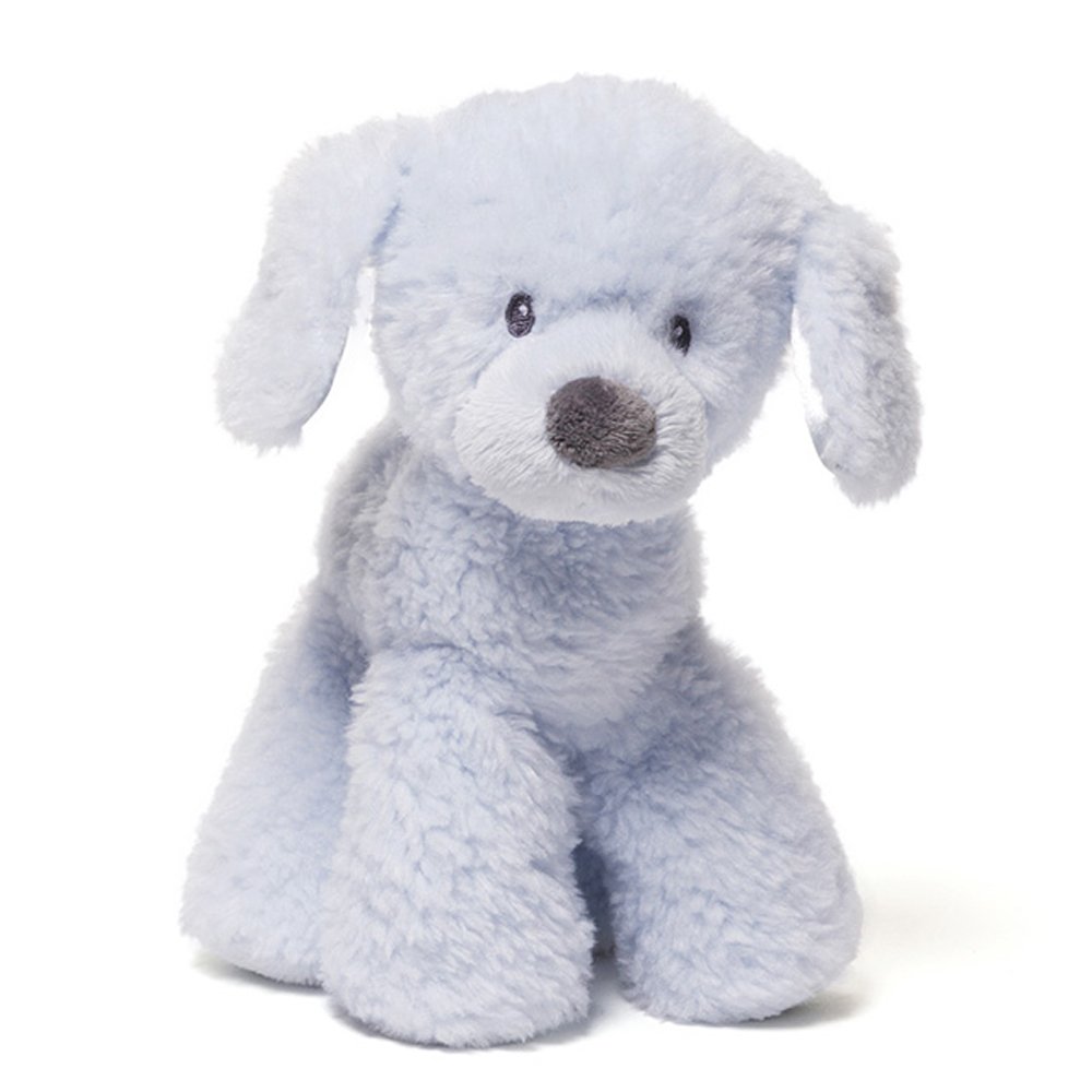 baby gund blue dog